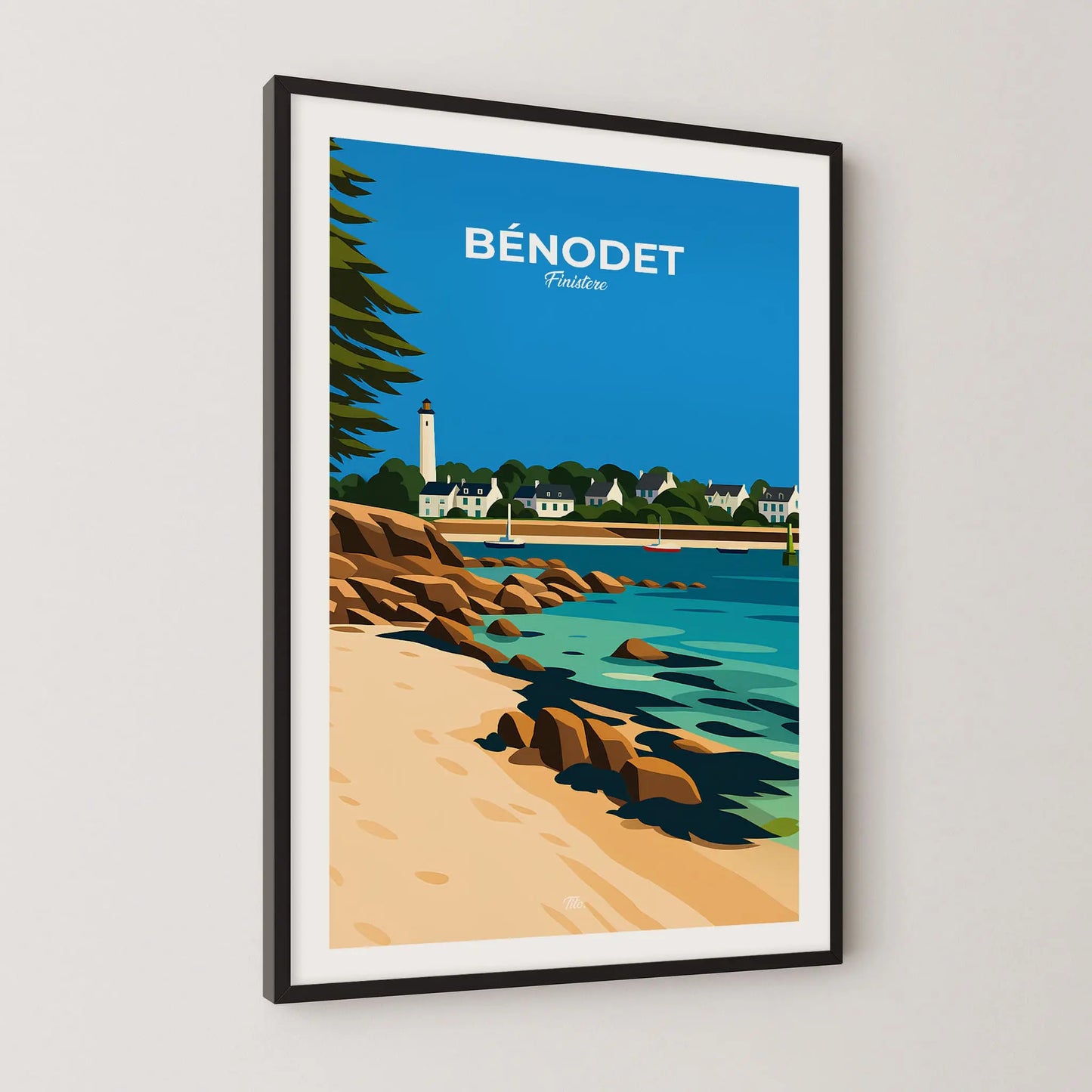 Affiche Bénodet