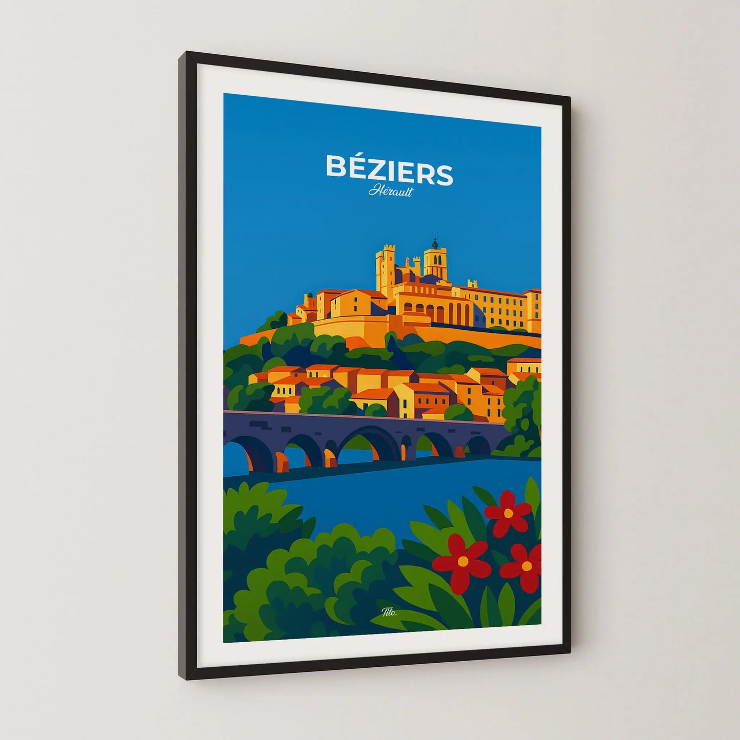 Affiche Béziers