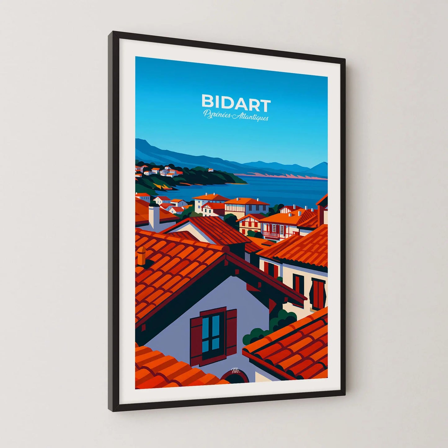 Affiche Bidart