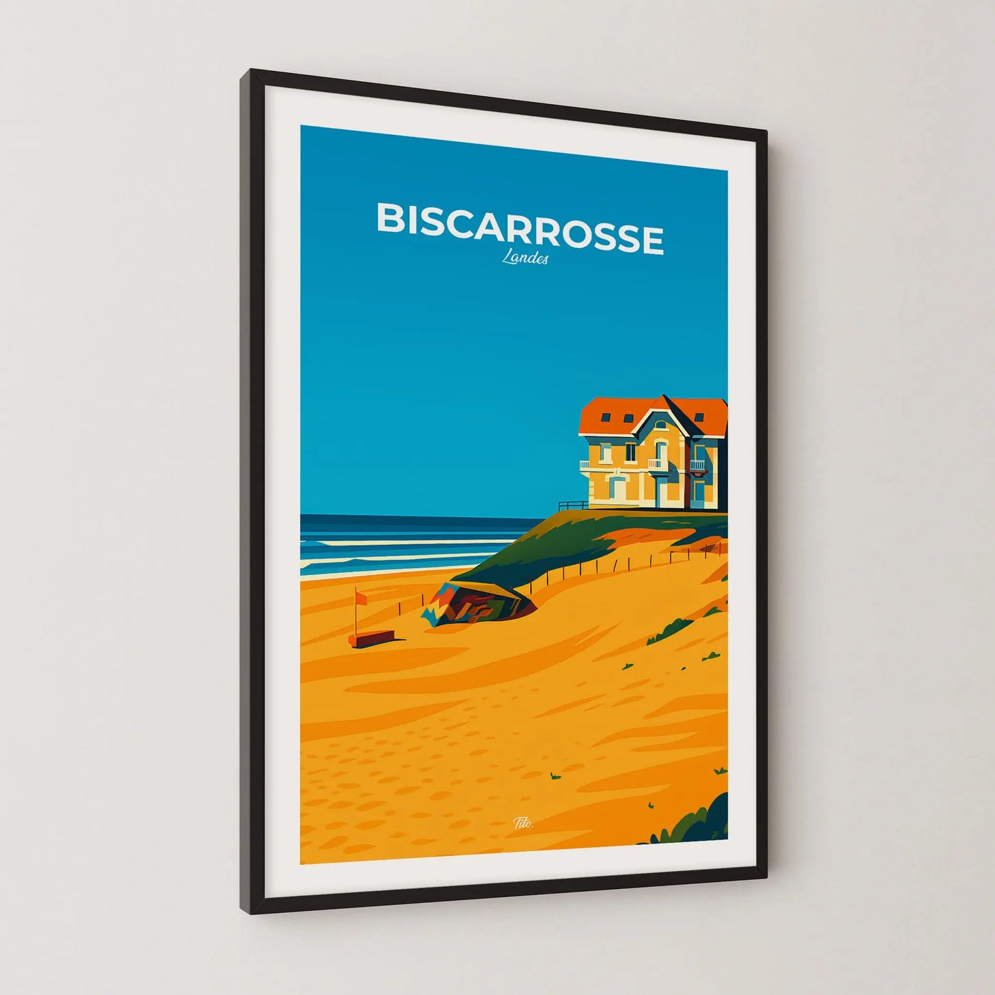 Affiche Biscarrosse