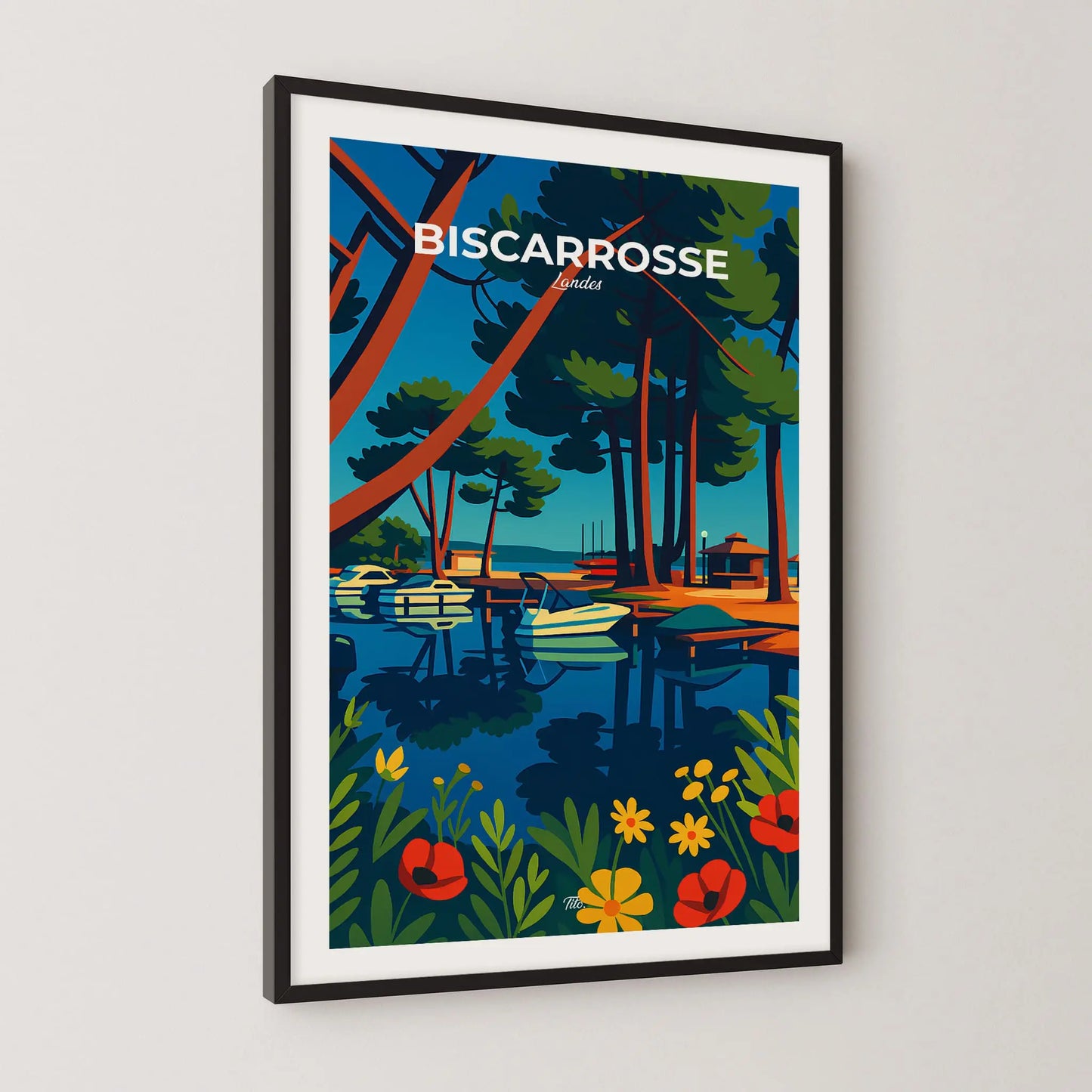 Affiche Biscarrosse