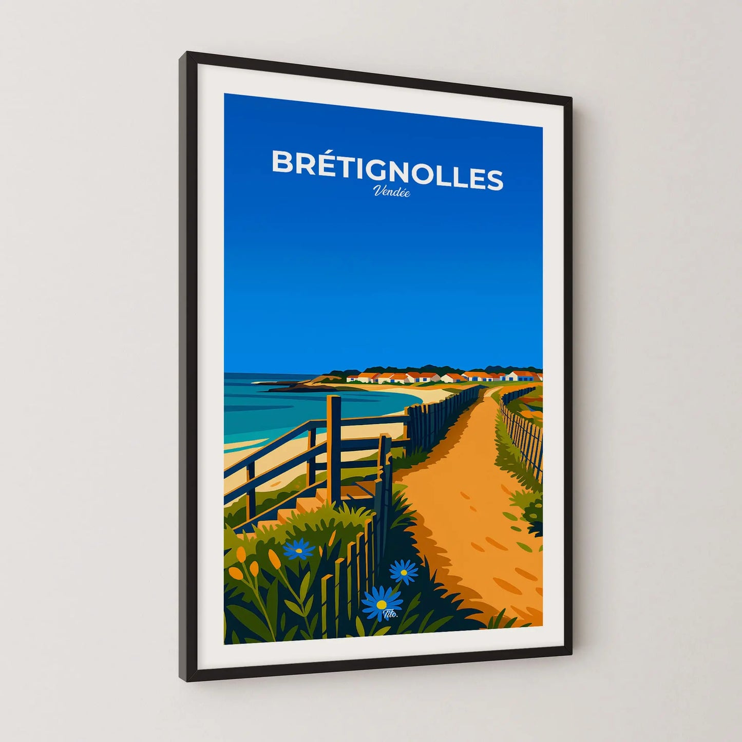 Affiche Brétignolles-sur-Mer