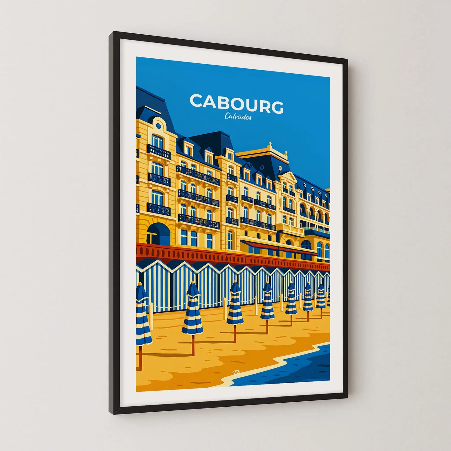 Affiche Cabourg