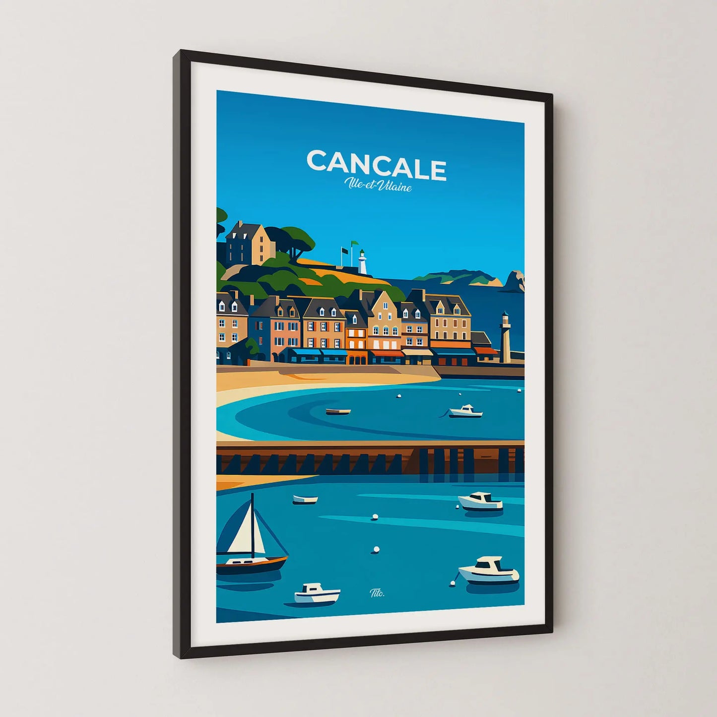 Affiche Cancale