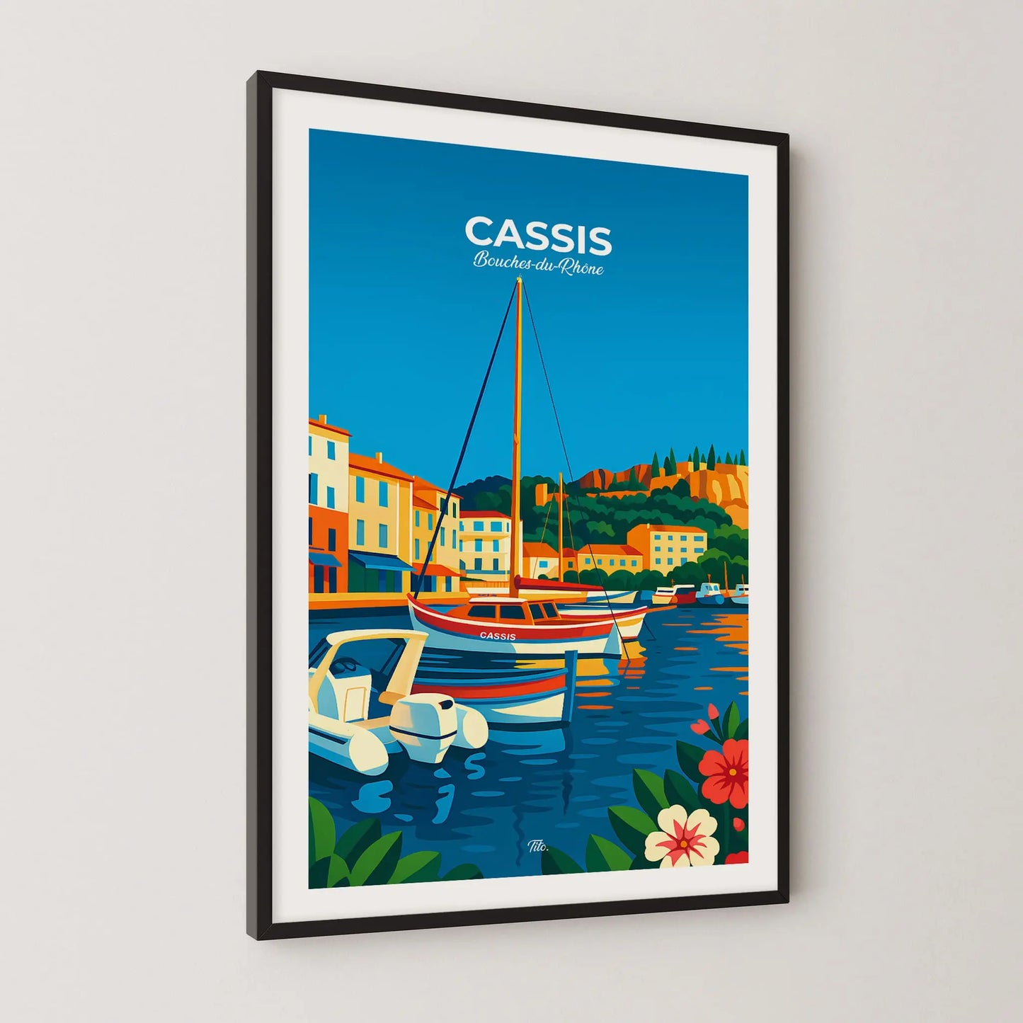 Affiche Cassis