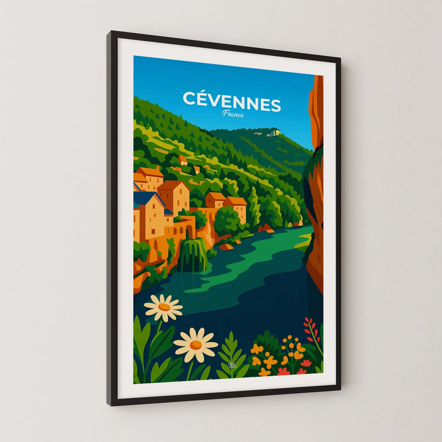 Affiche Cévennes