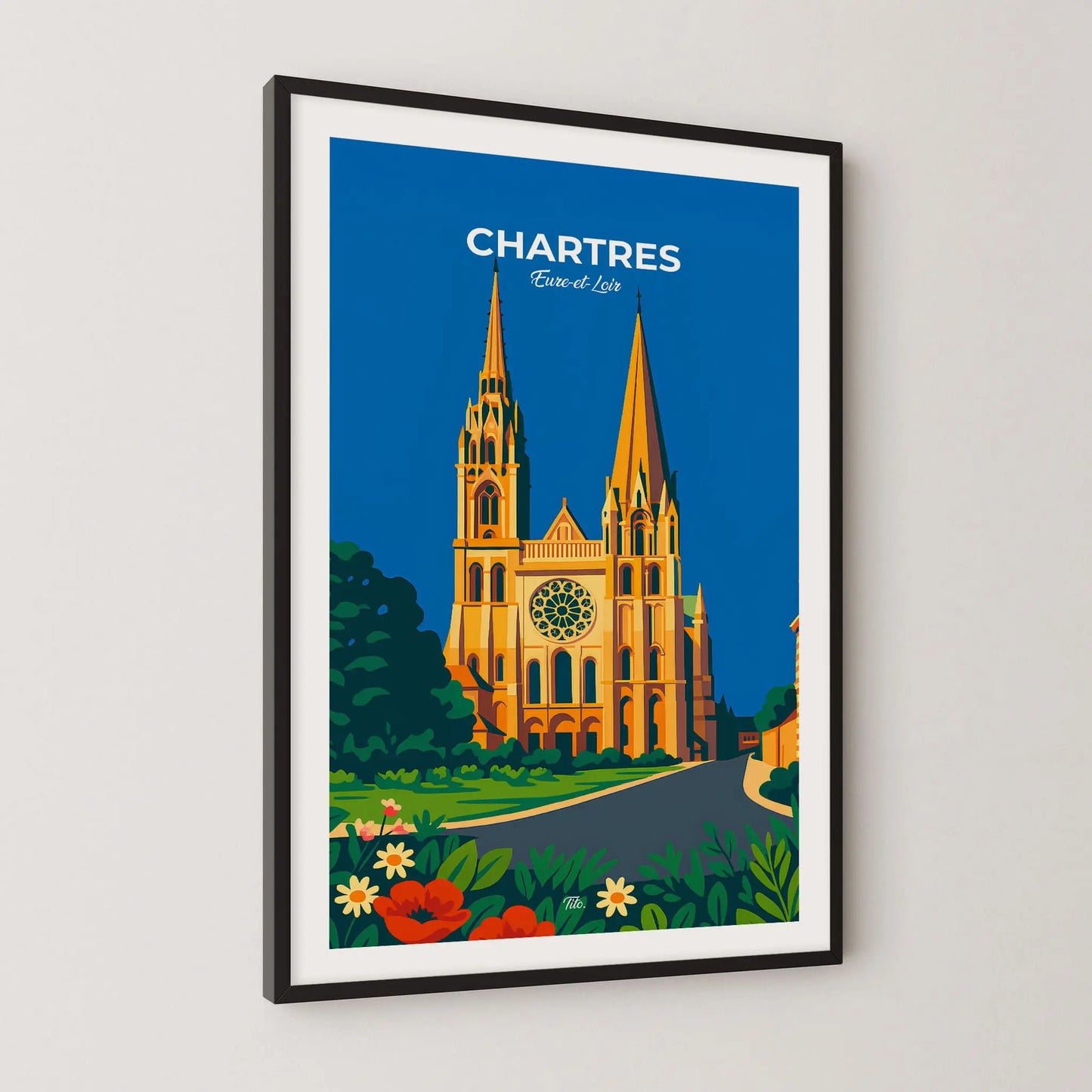 Affiche Chartres