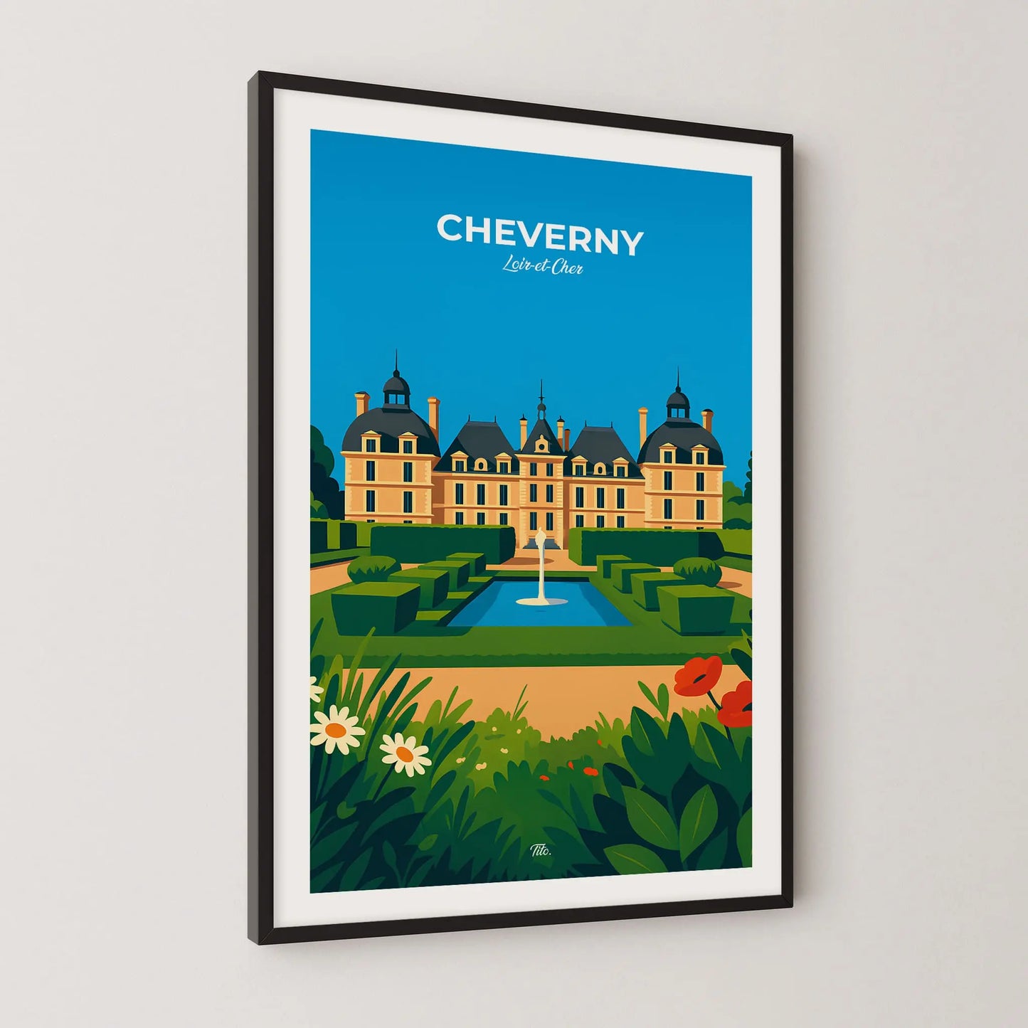 Affiche Cheverny