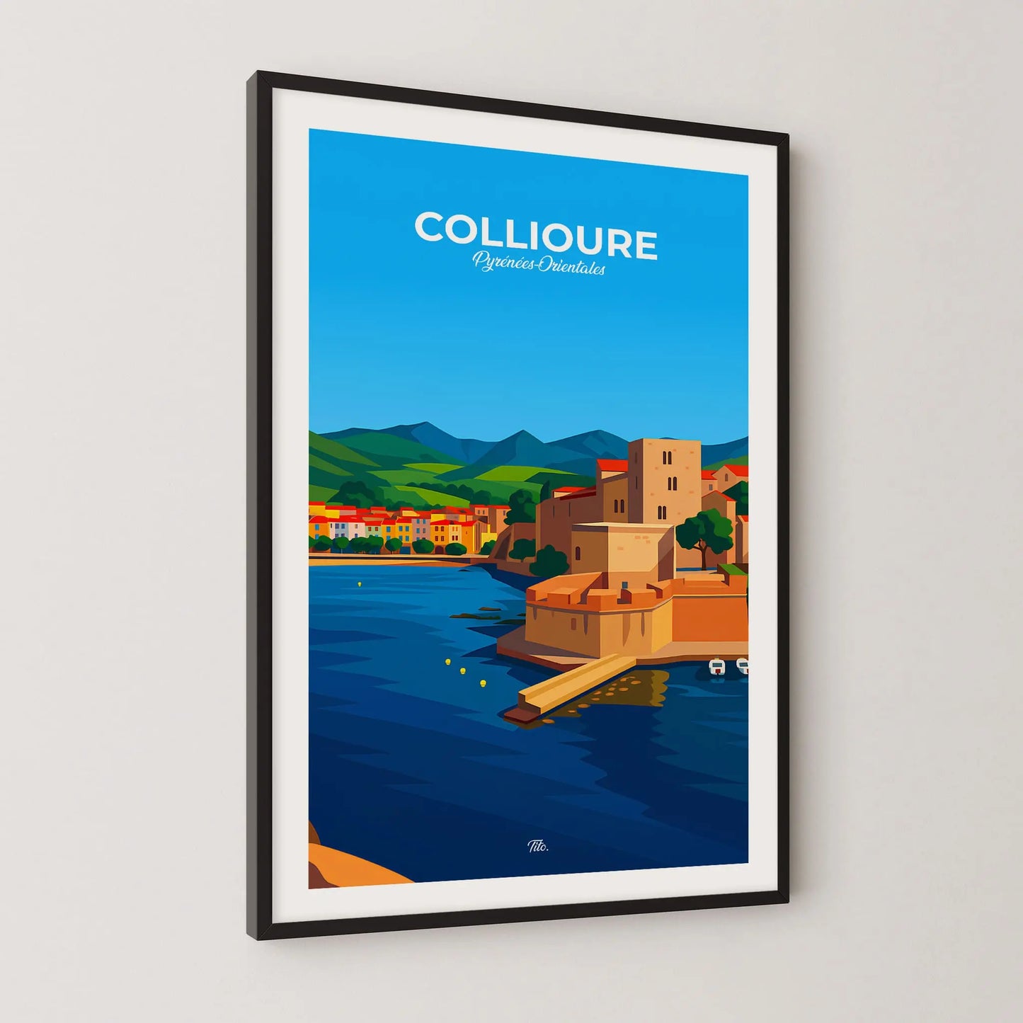 Affiche Collioure