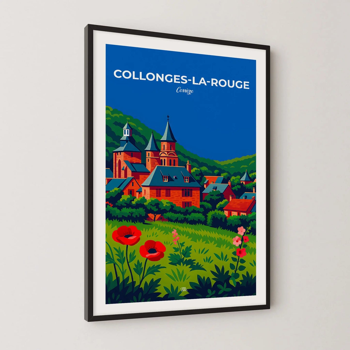 Affiche Collonges-la-Rouge