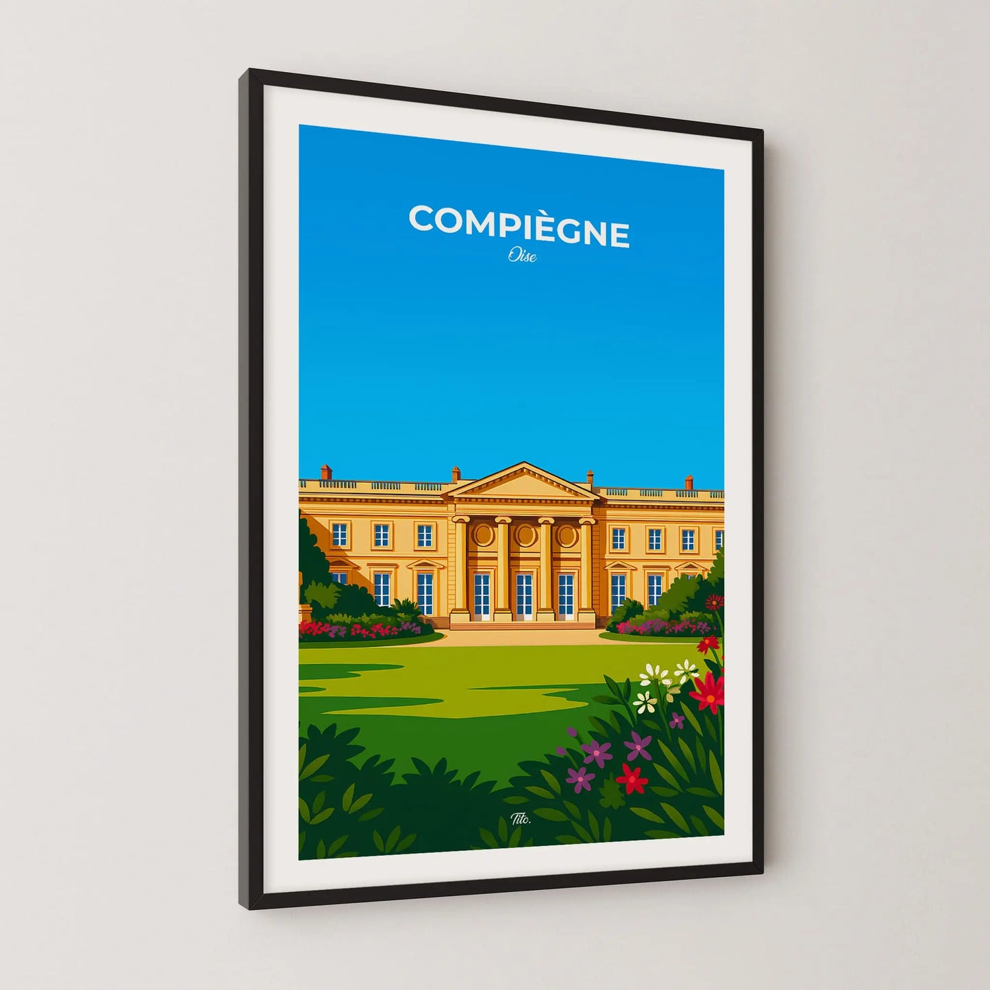 Affiche Compiègne