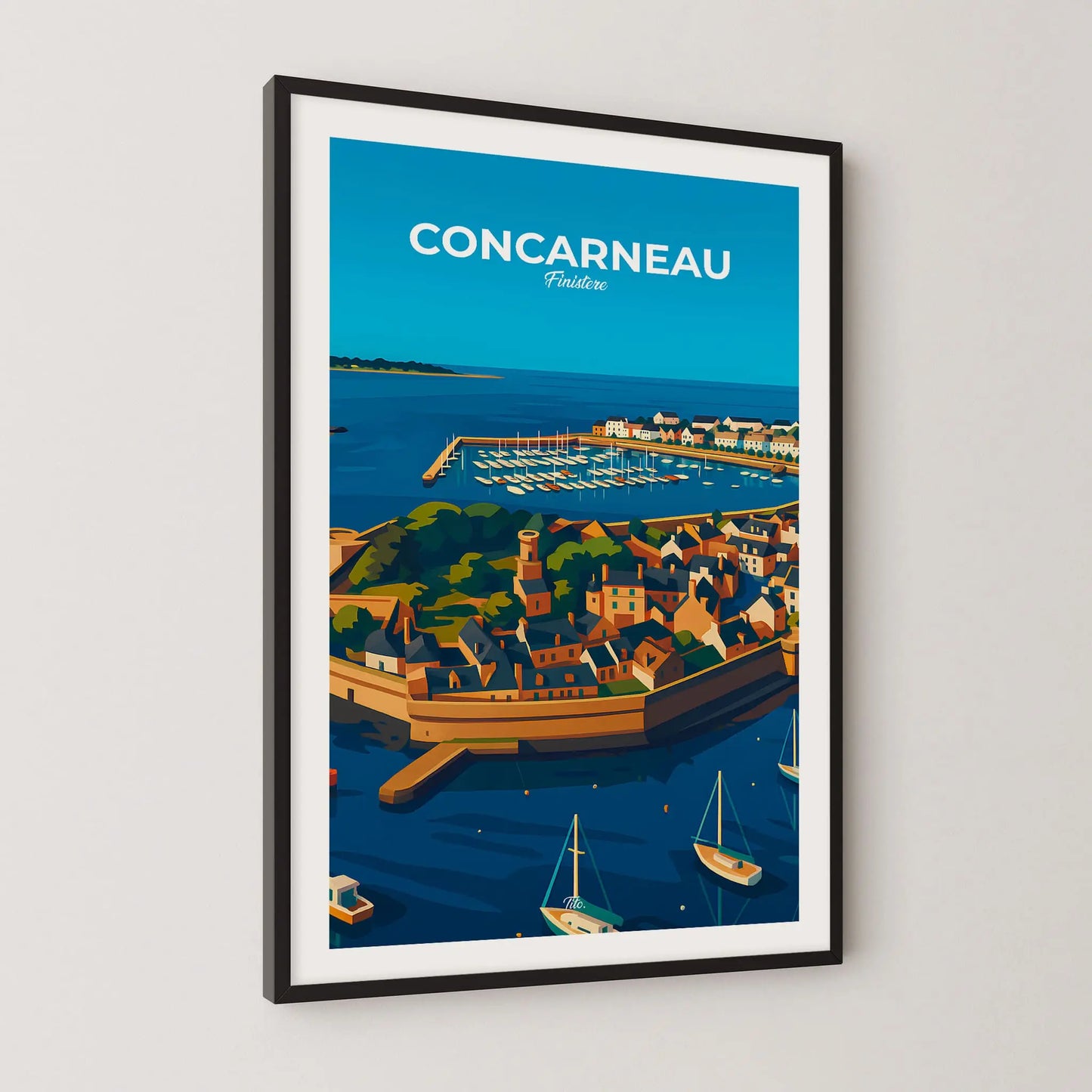 Affiche Concarneau