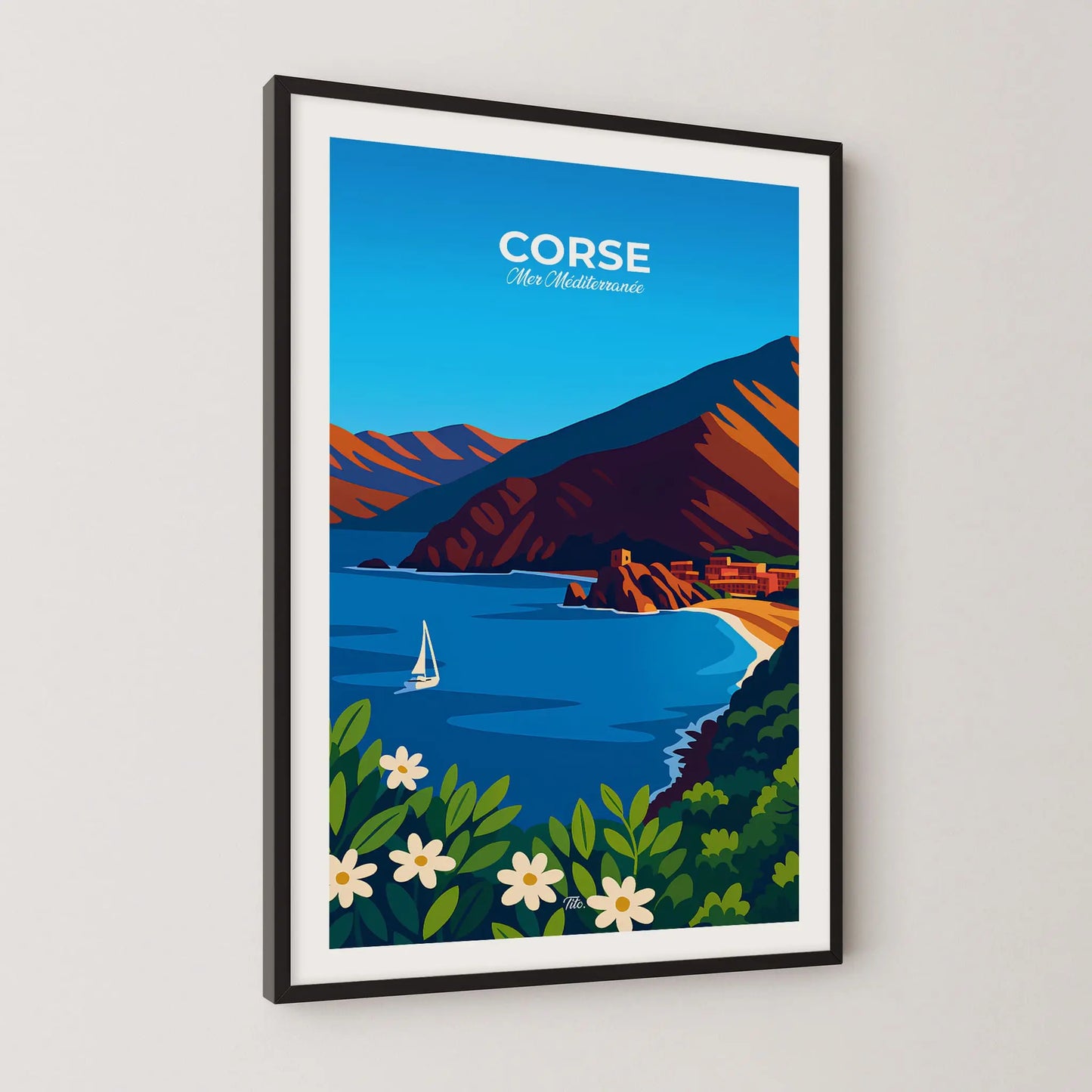 Affiche Corse