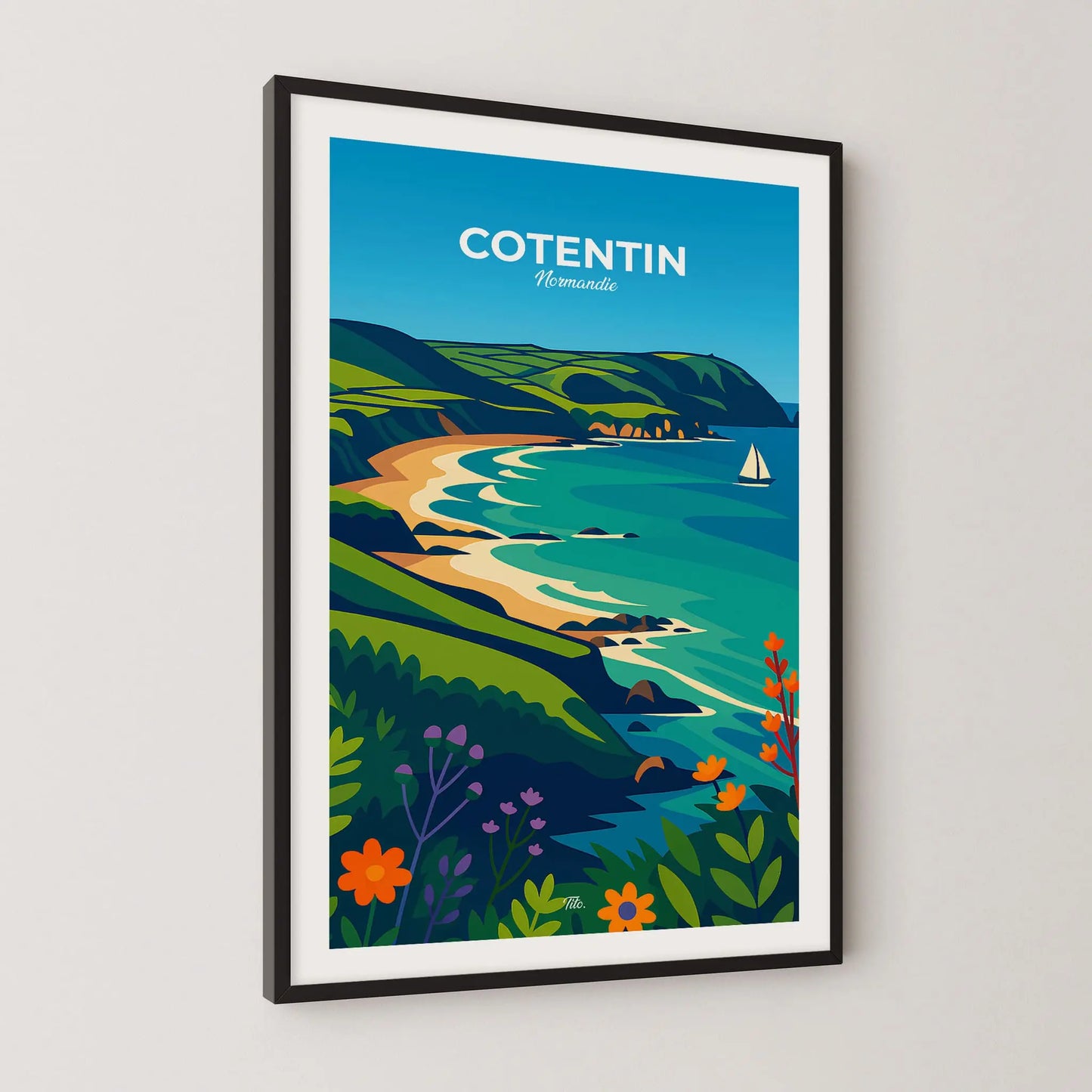 Affiche Cotentin