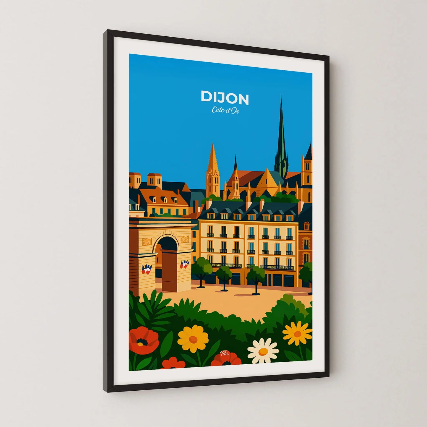 Affiche Dijon