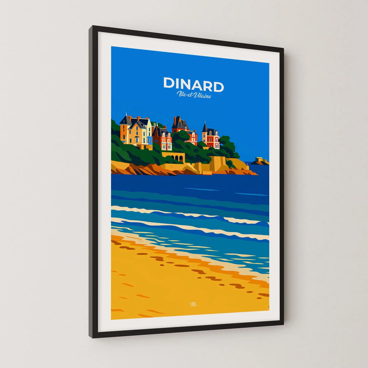 Affiche Dinard