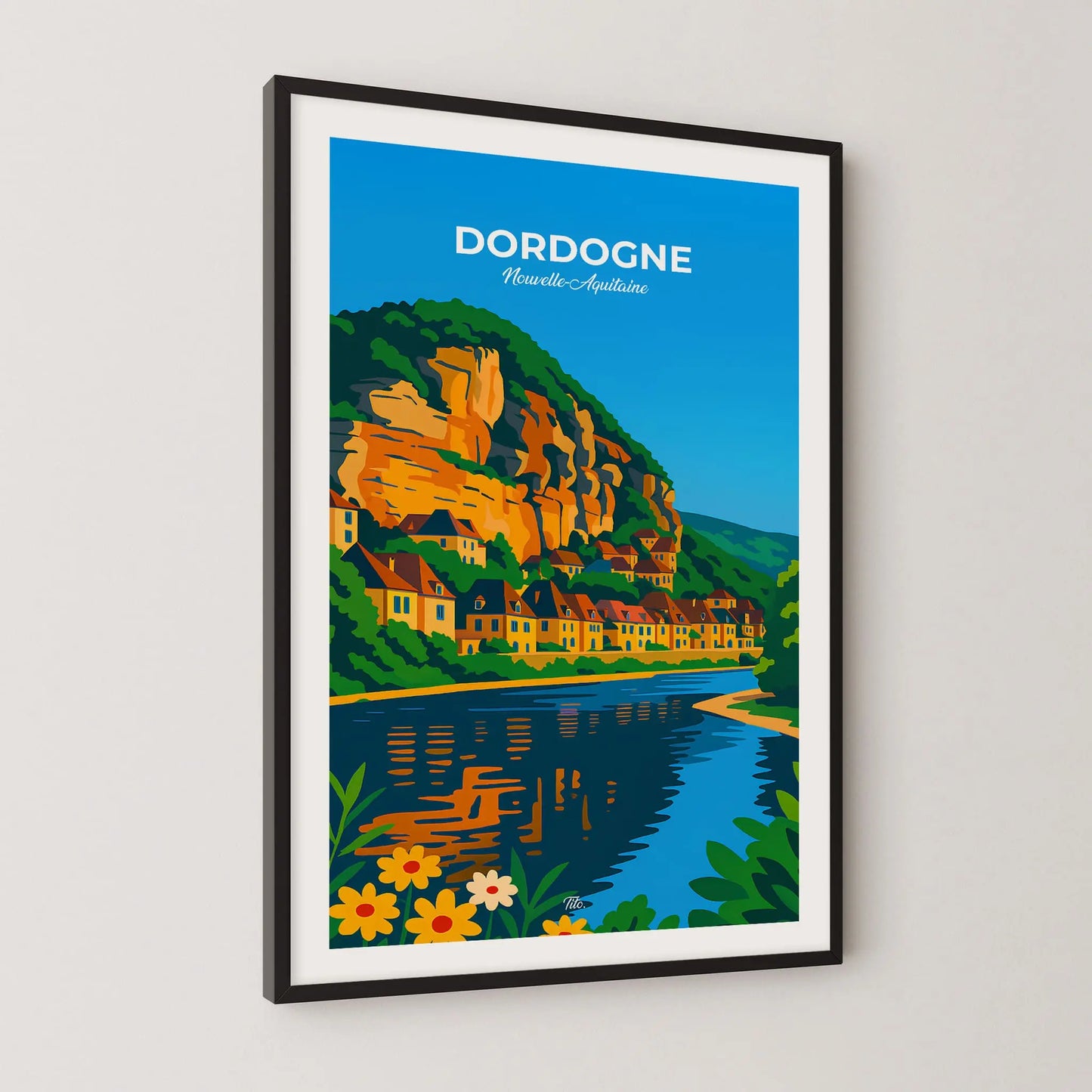 Affiche Dordogne
