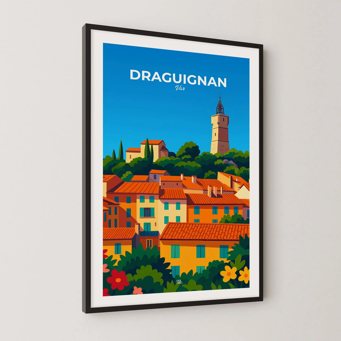 Affiche Draguignan