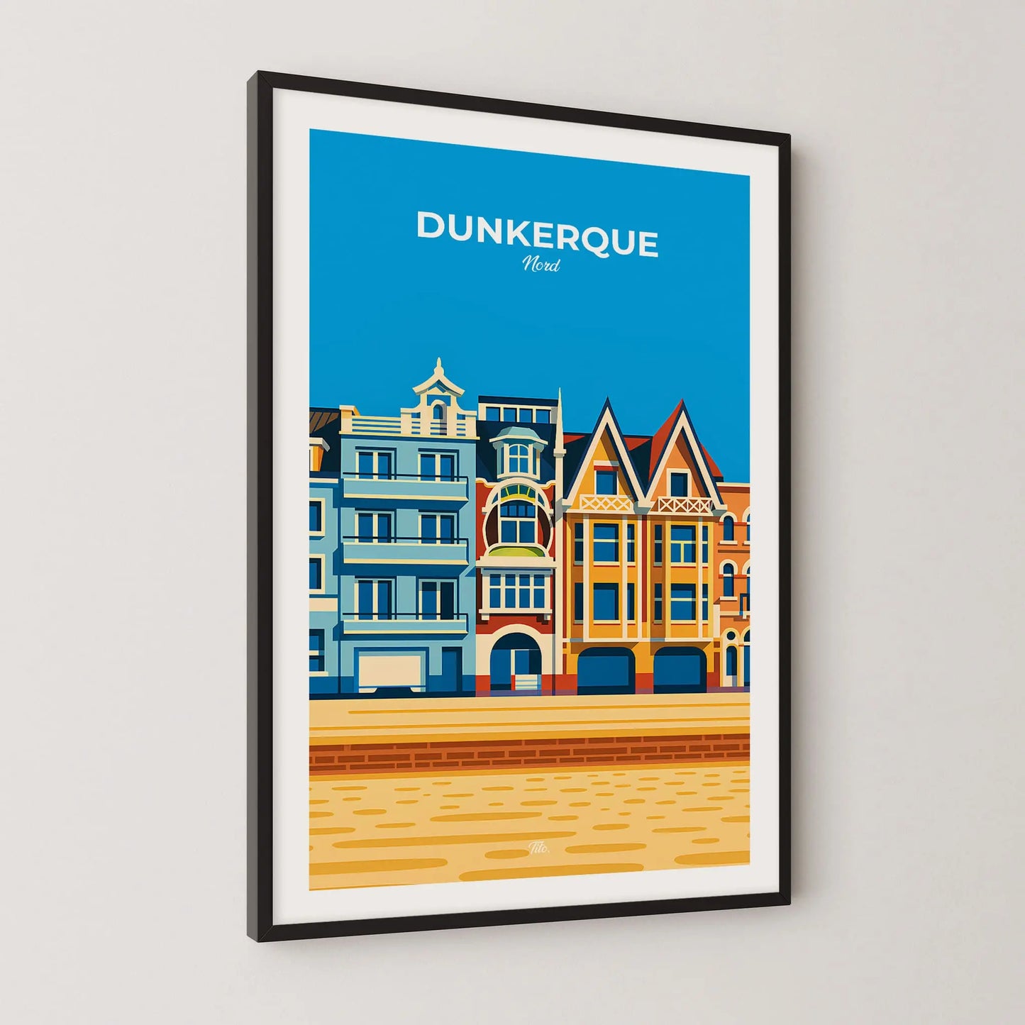 Affiche Dunkerque