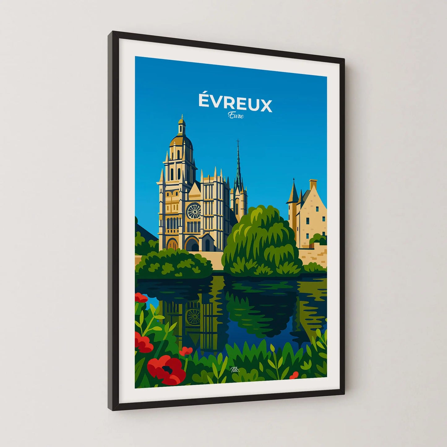 Affiche Évreux