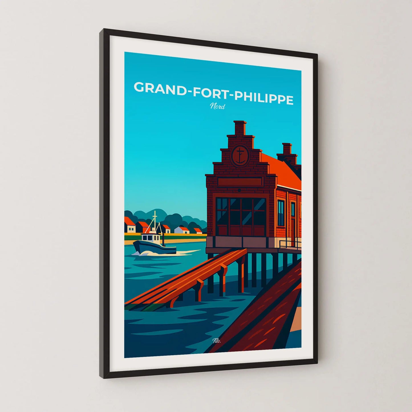 Affiche Grand-Fort-Philippe