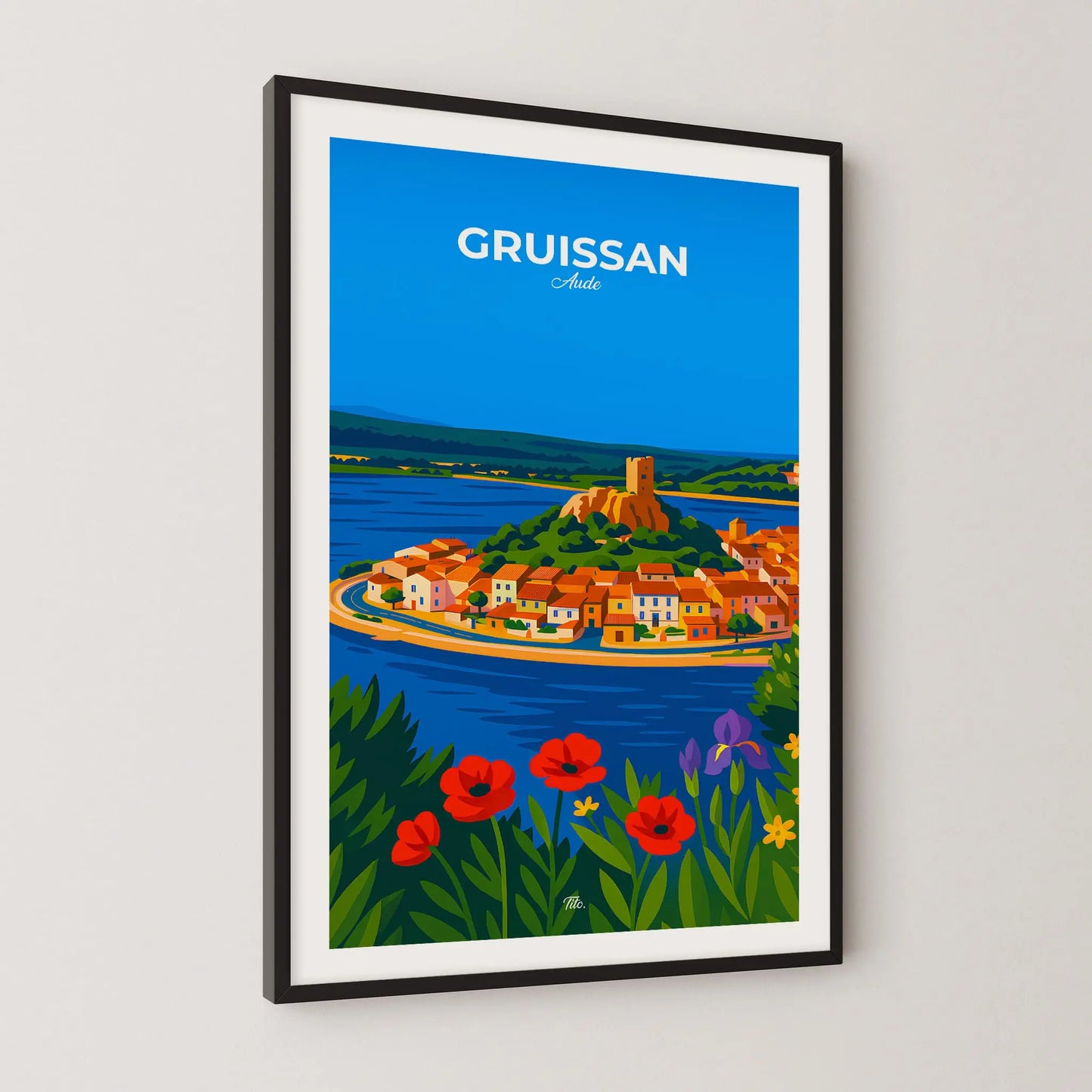 Affiche Gruissan