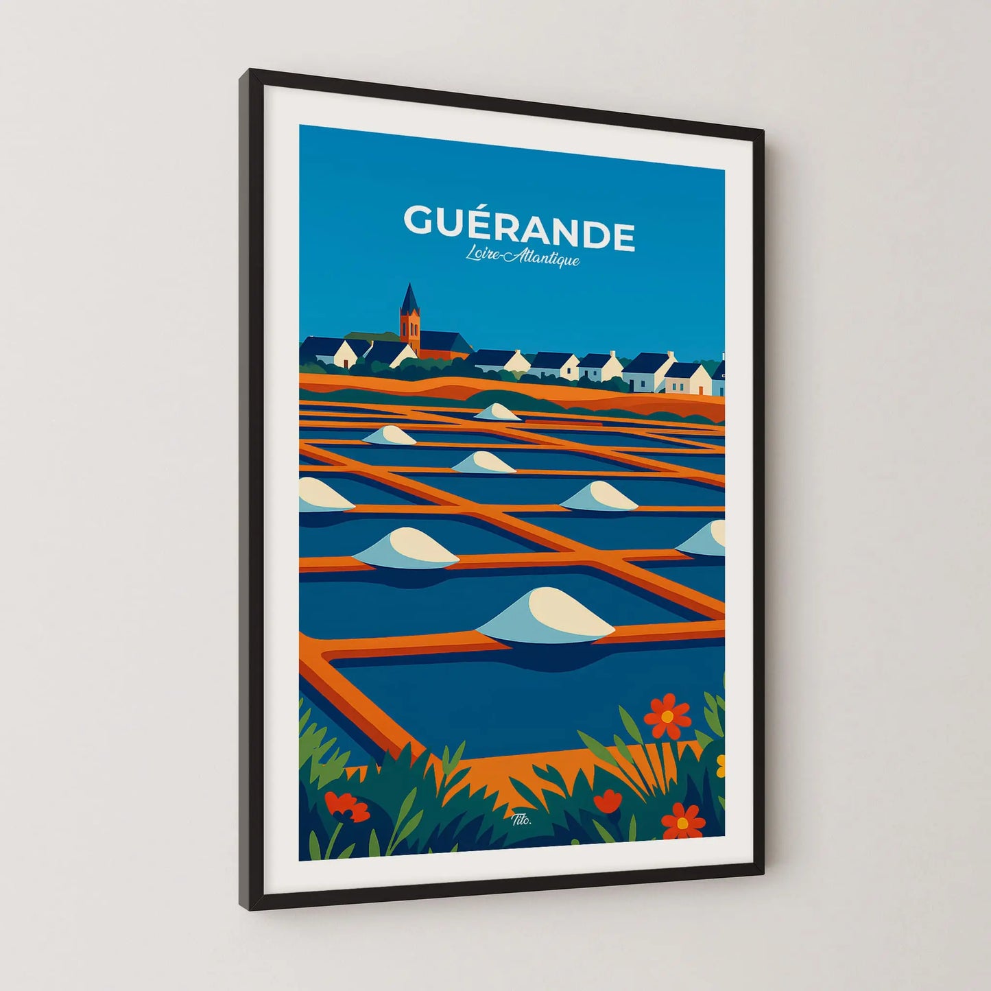 Affiche Guérande