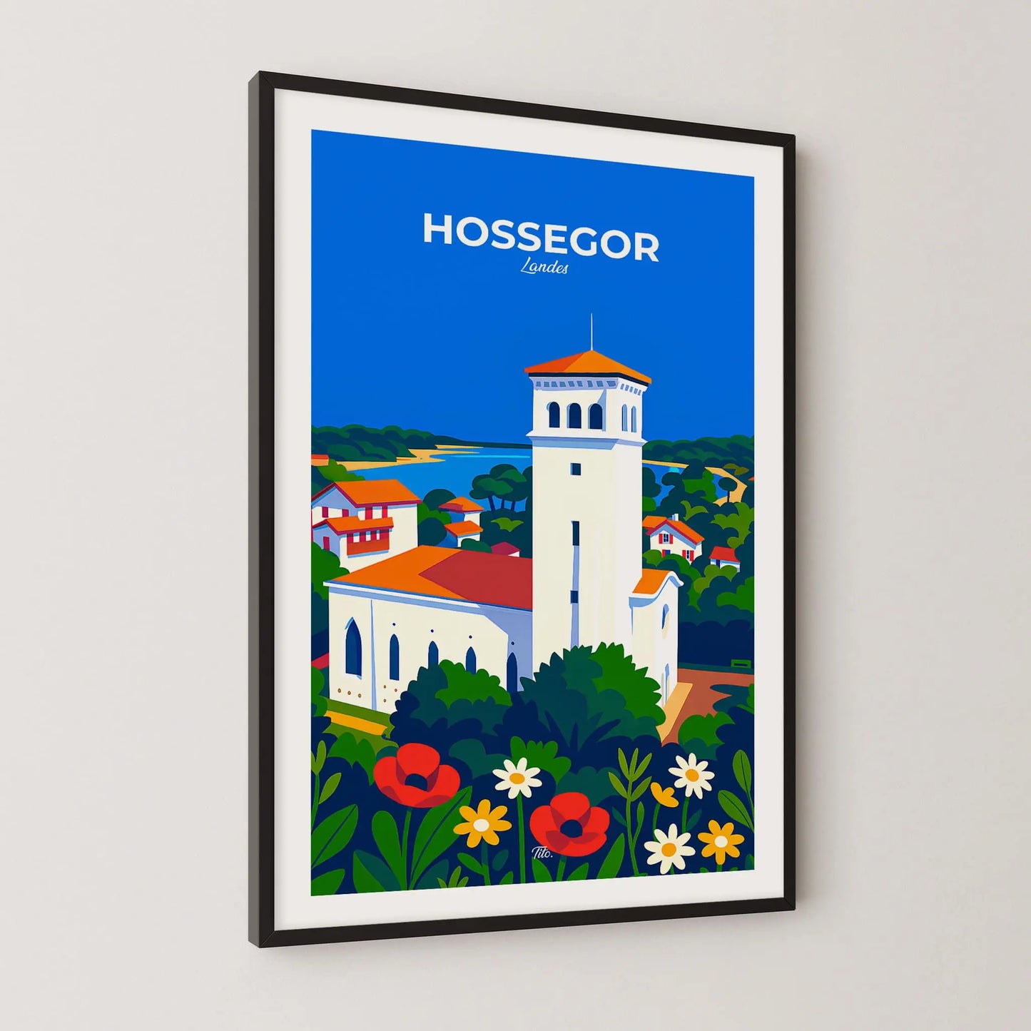 Affiche Hossegor