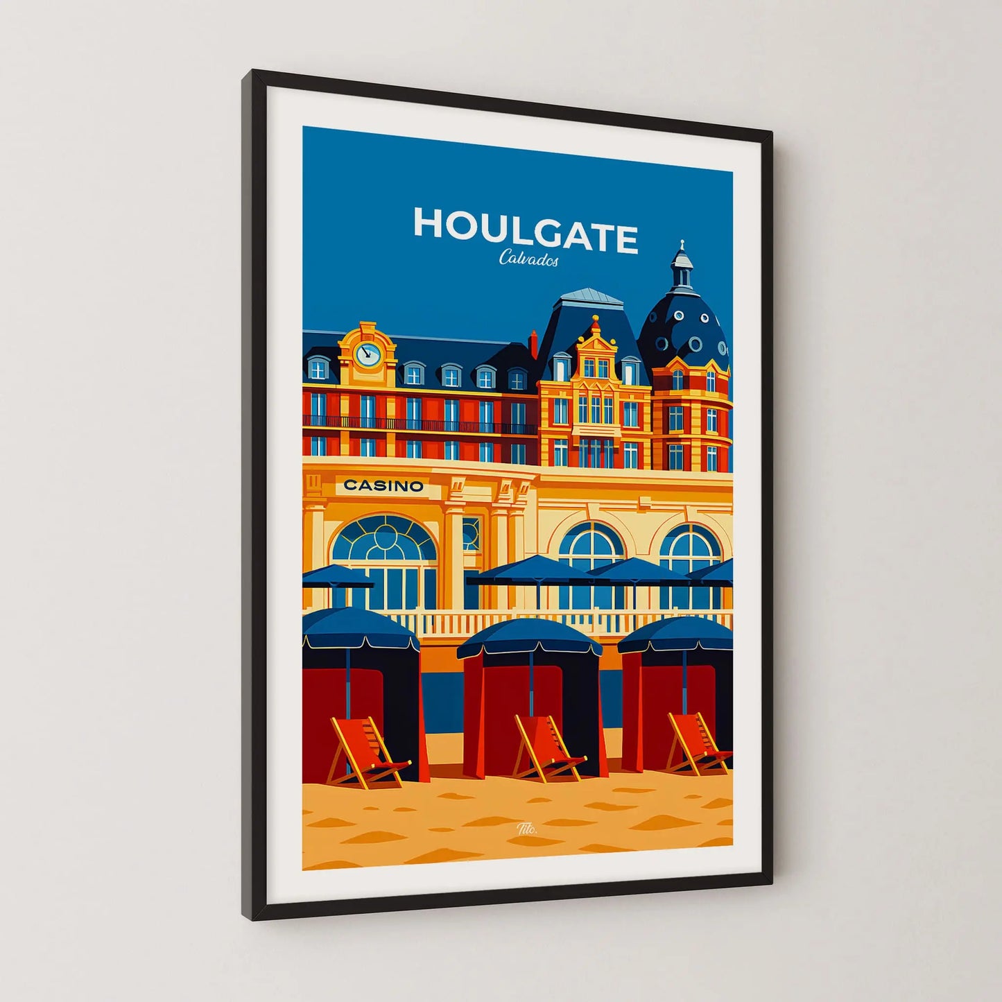 Affiche Houlgate