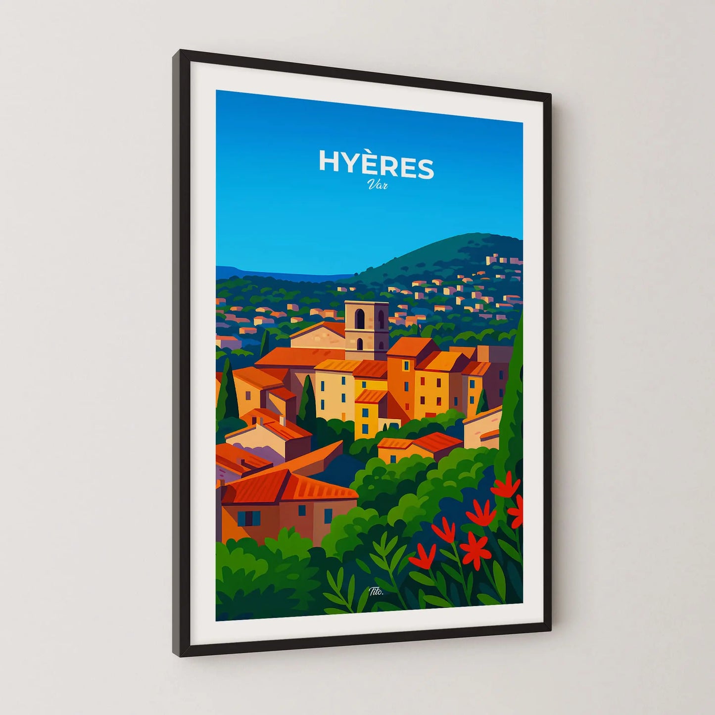 Affiche Hyères