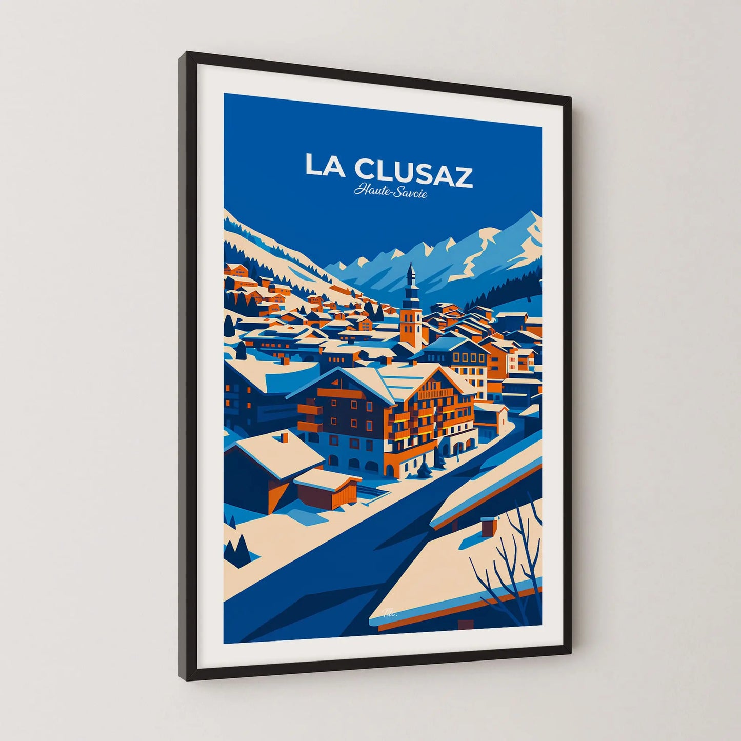 Affiche La Clusaz