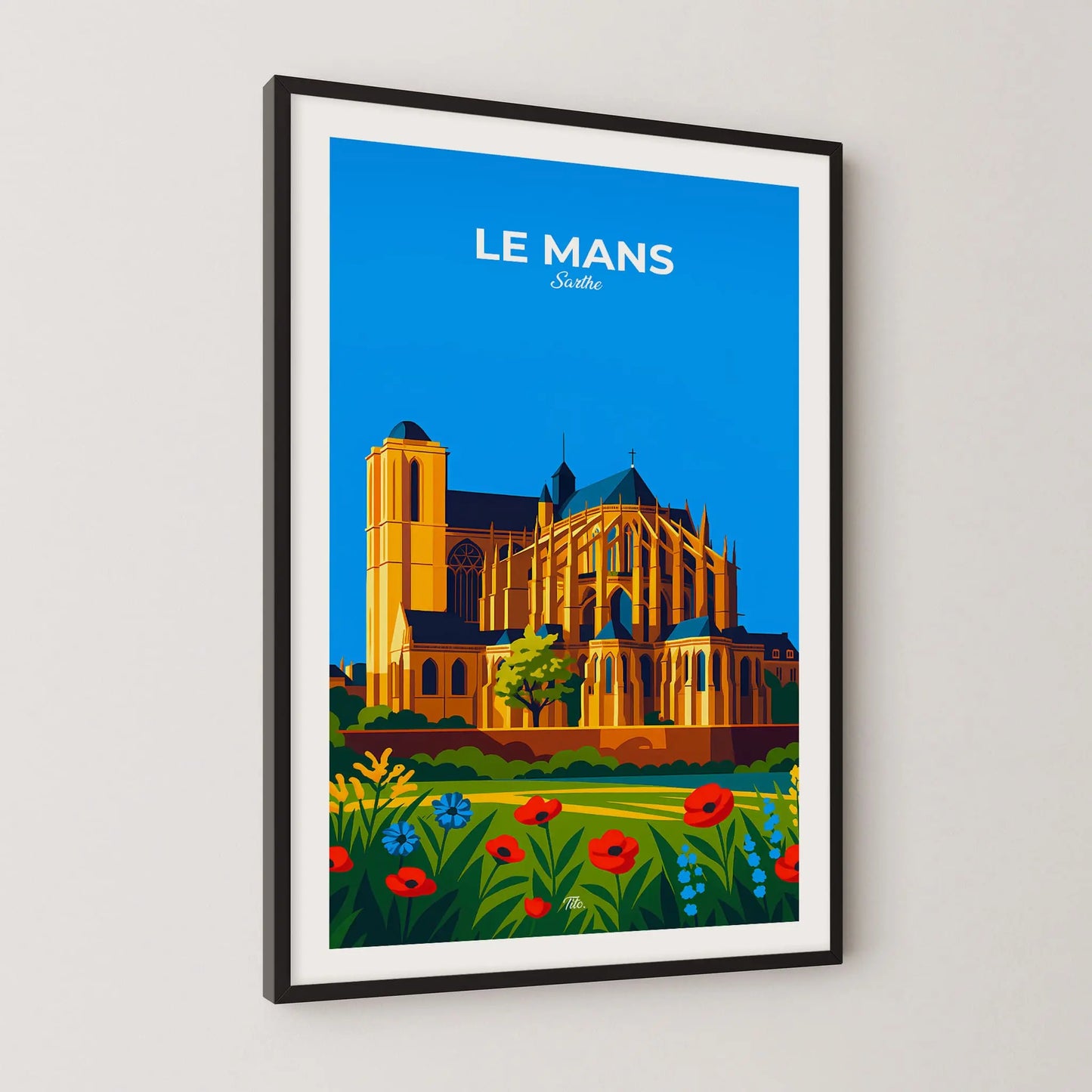 Affiche Le Mans