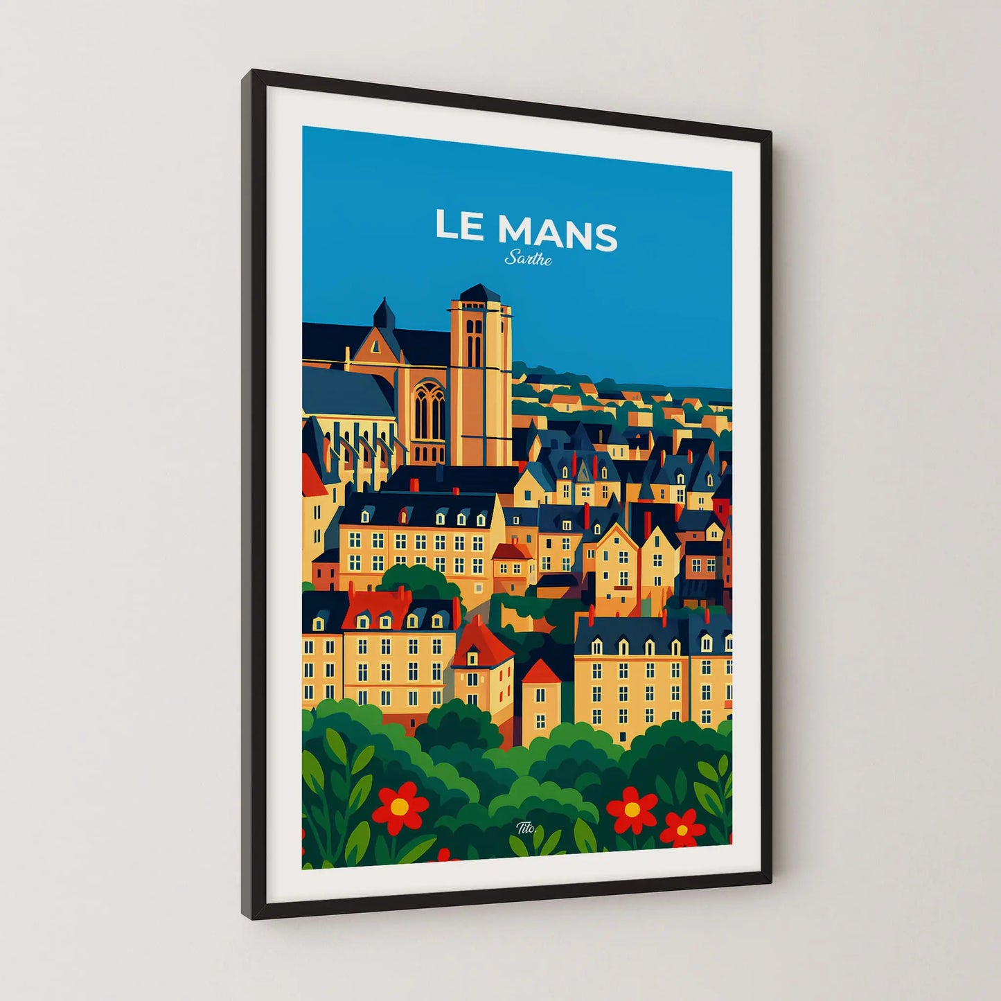 Affiche Le Mans