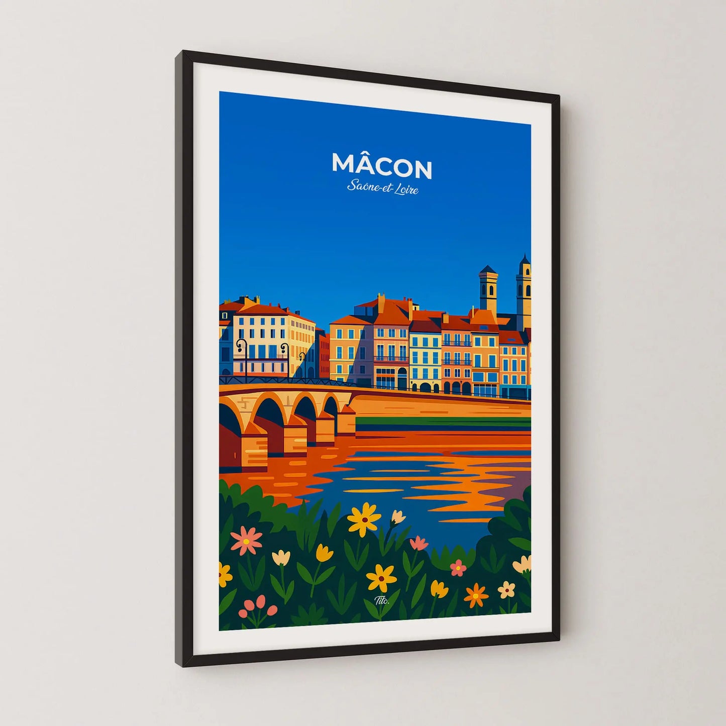 Affiche Mâcon