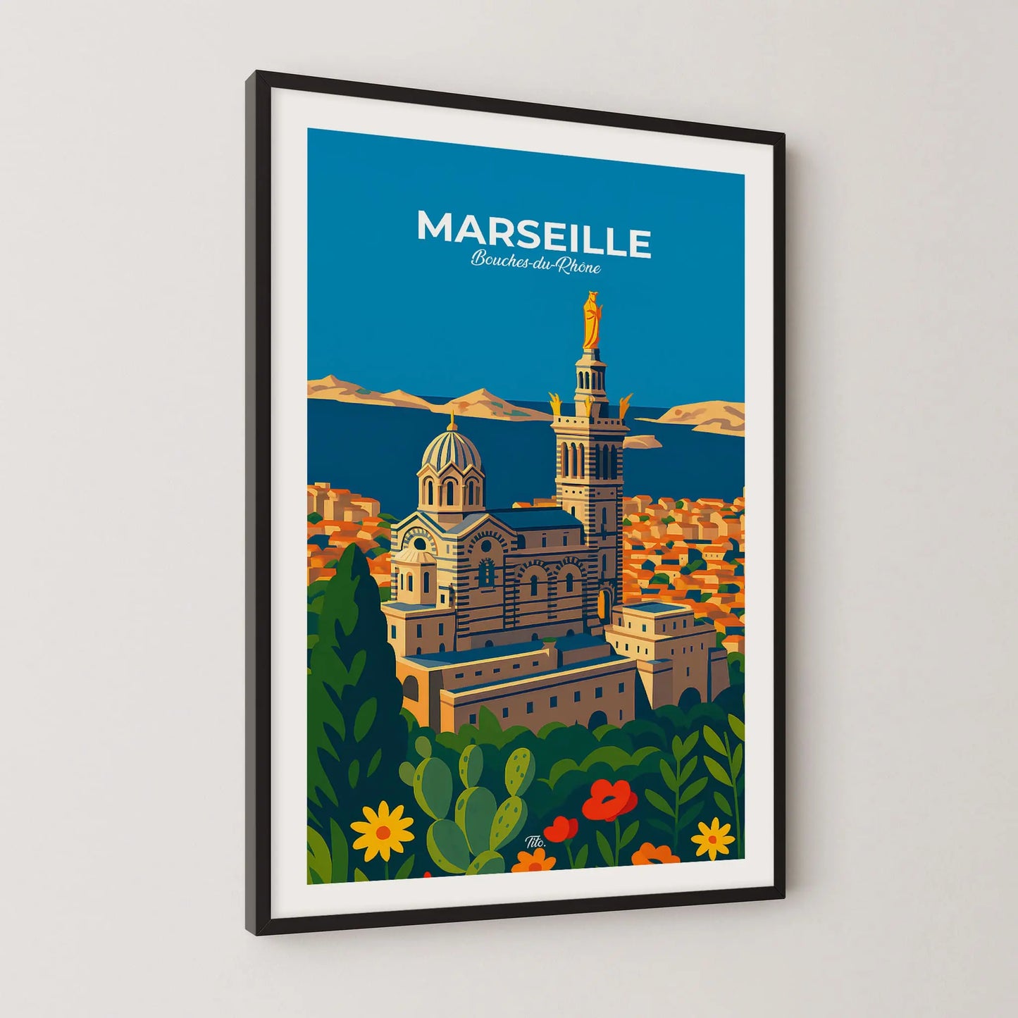Affiche Marseille