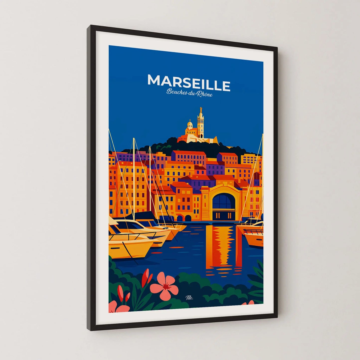 Affiche Marseille