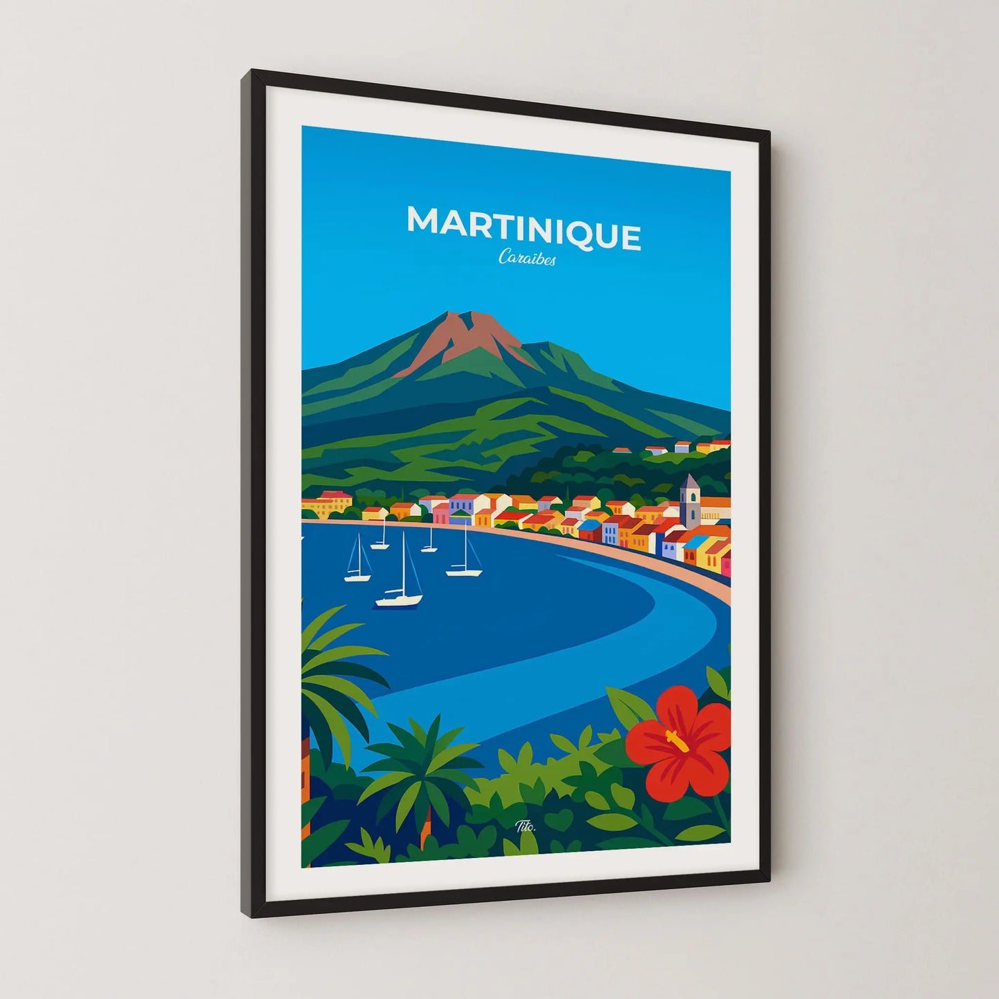 Affiche Martinique