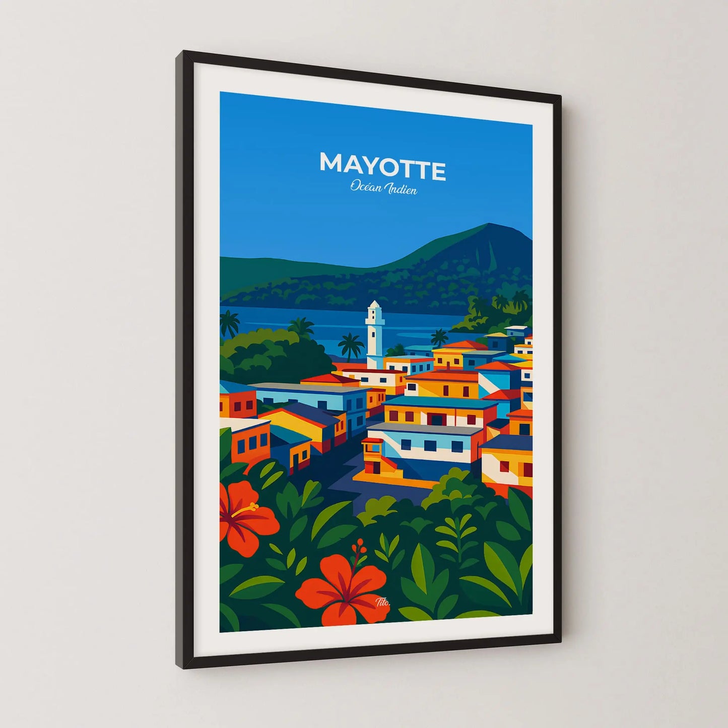 Affiche Mayotte