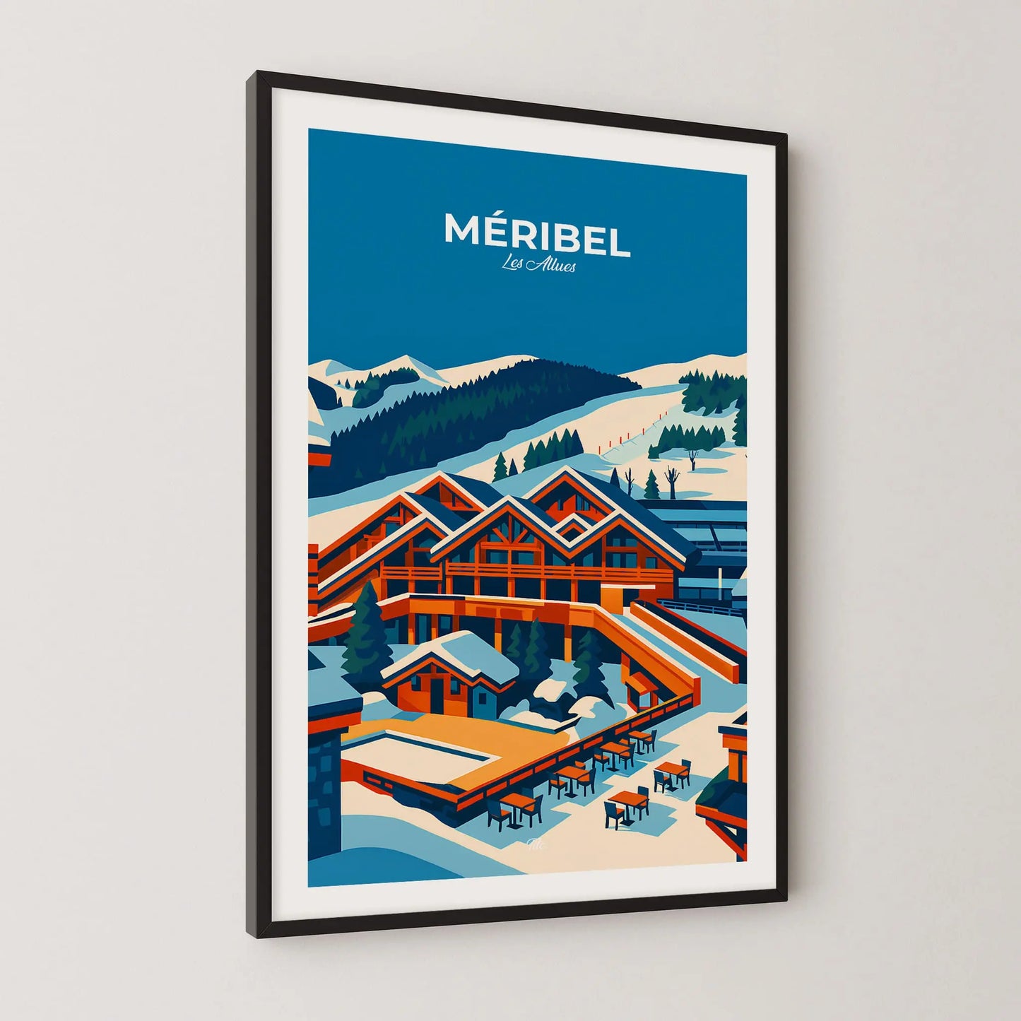 Affiche Méribel