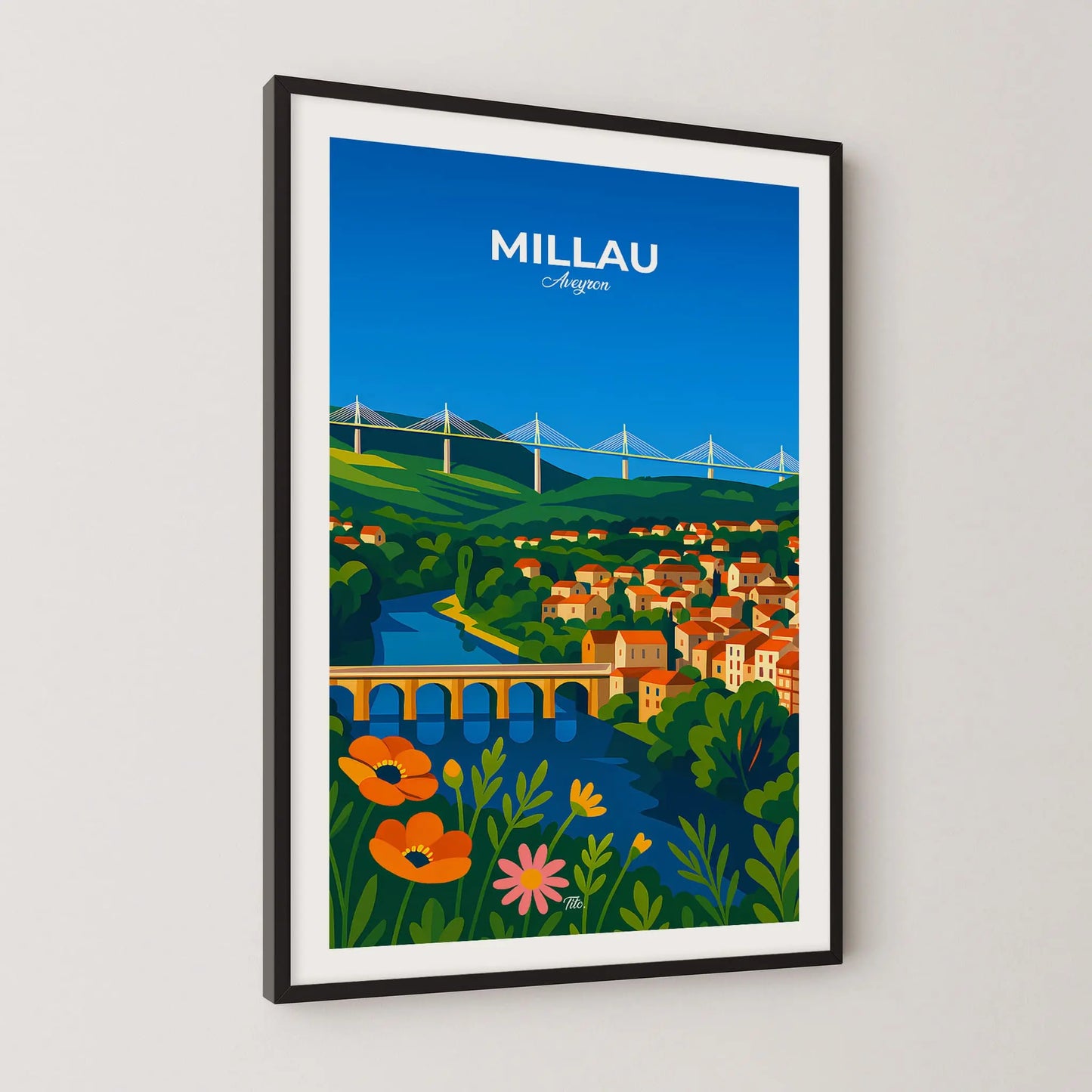 Affiche Millau