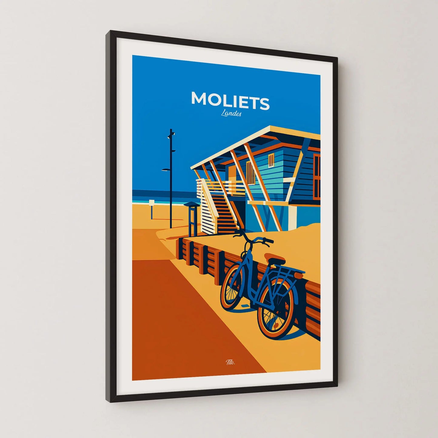 Affiche Moliets