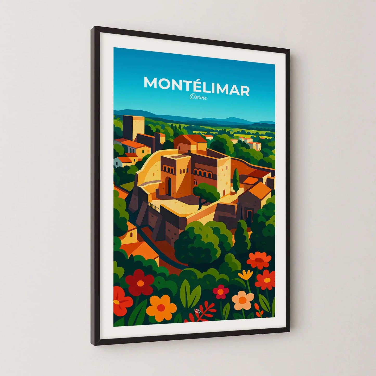 Affiche Montélimar