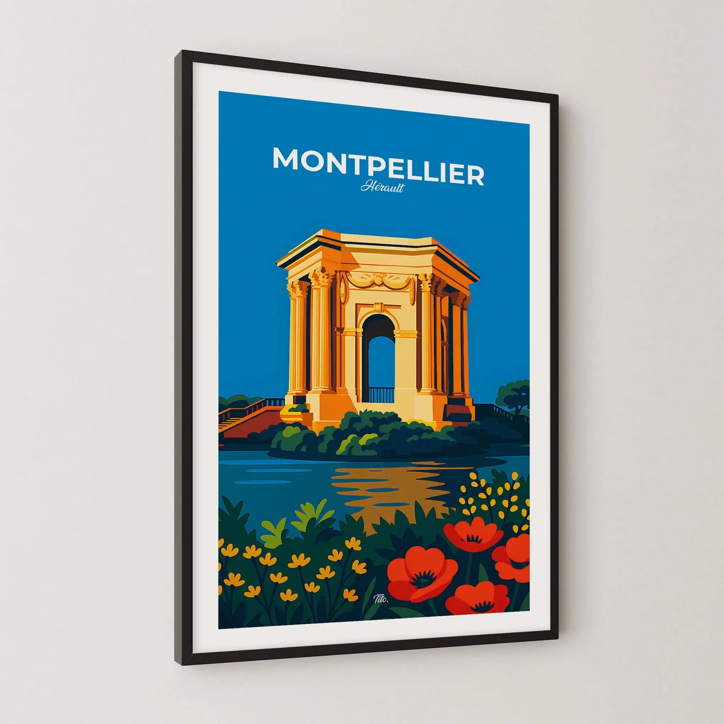 Affiche Montpellier