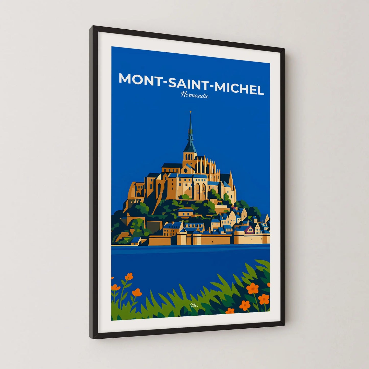Affiche Mont-Saint-Michel