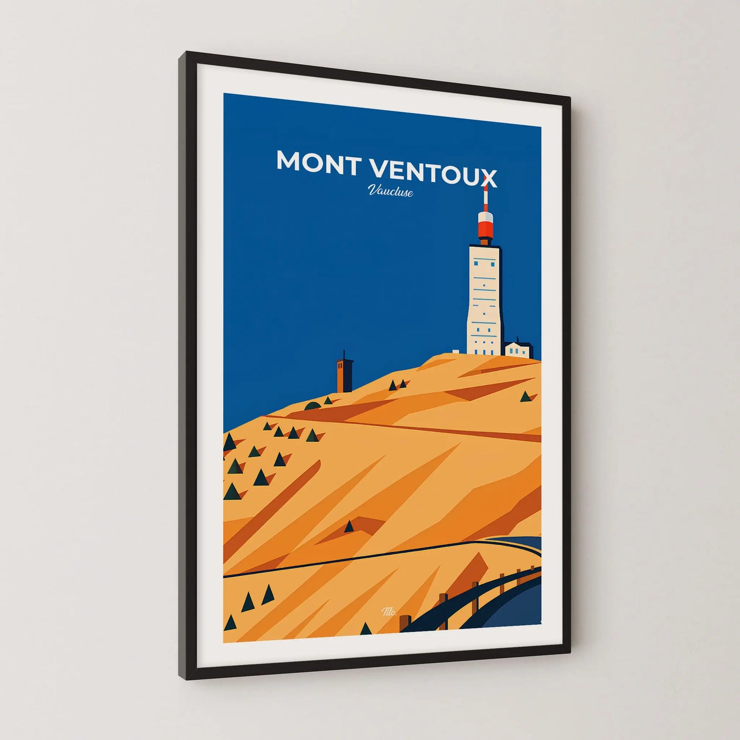 Affiche Mont Ventoux