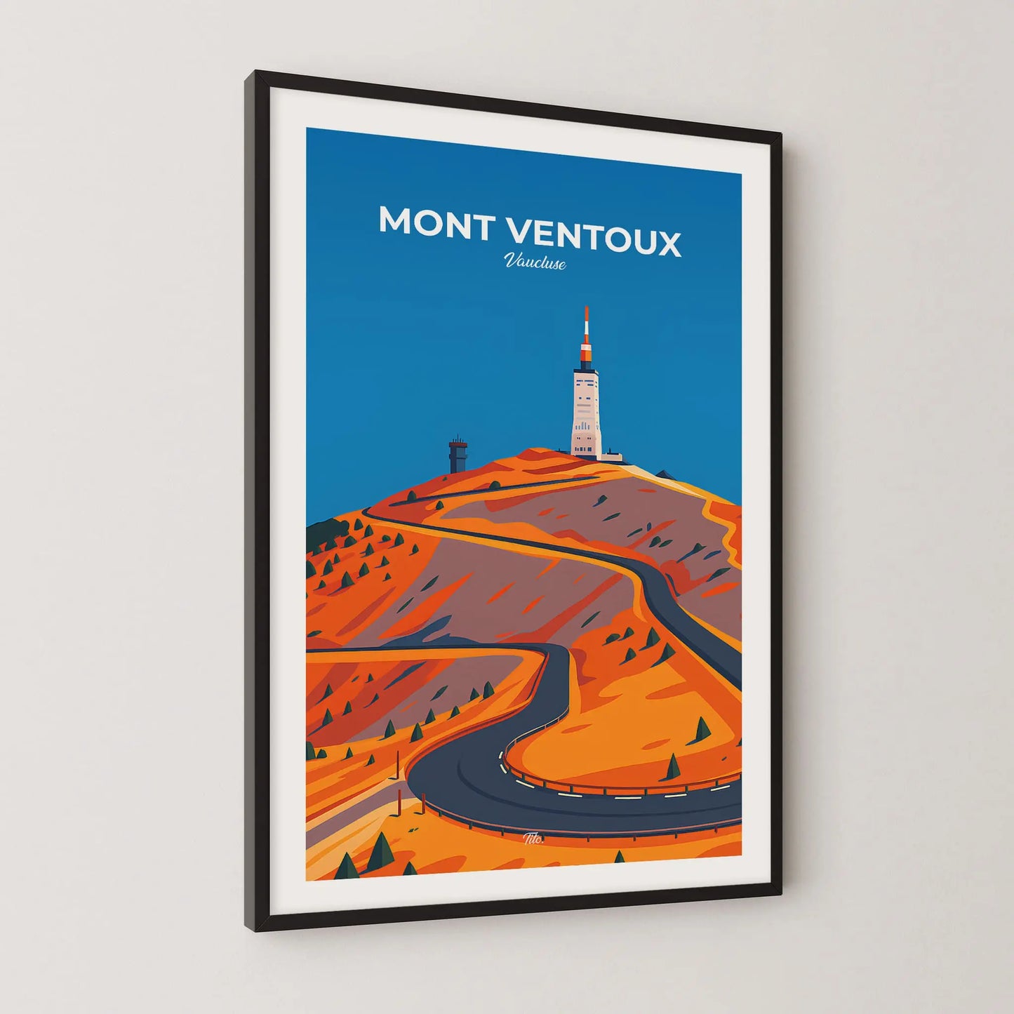 Affiche Mont Ventoux