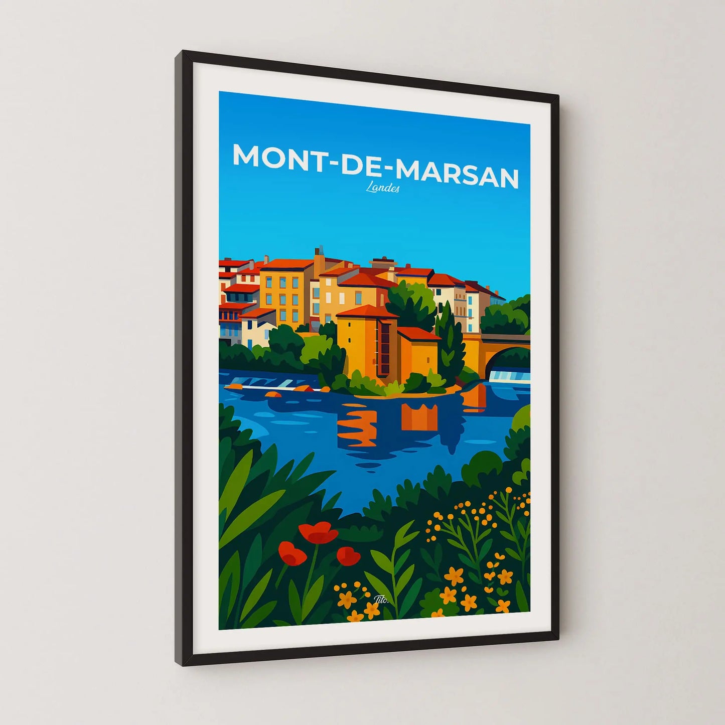 Affiche Mont-de-Marsan