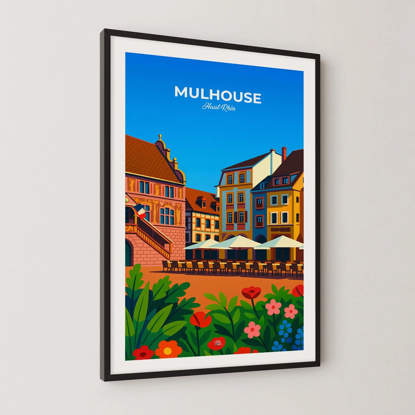 Affiche Mulhouse