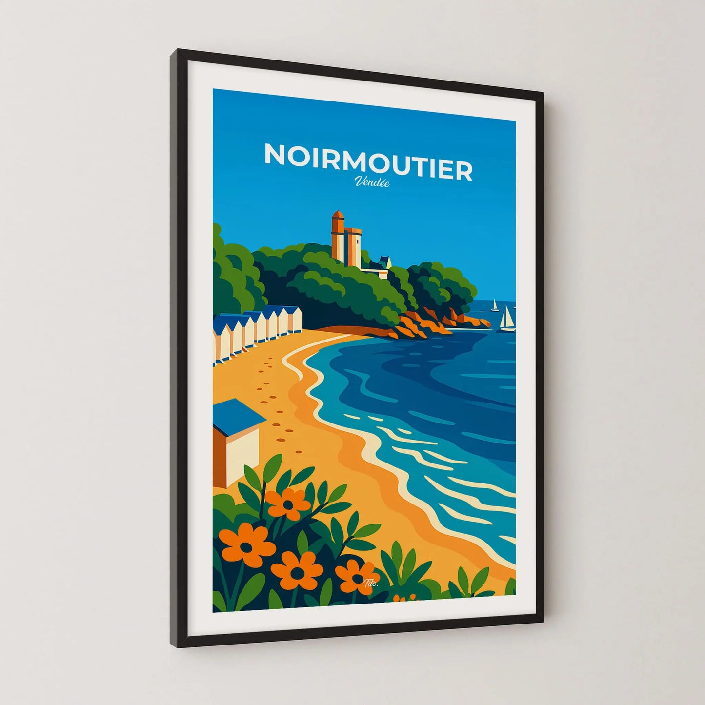 Affiche Noirmoutier