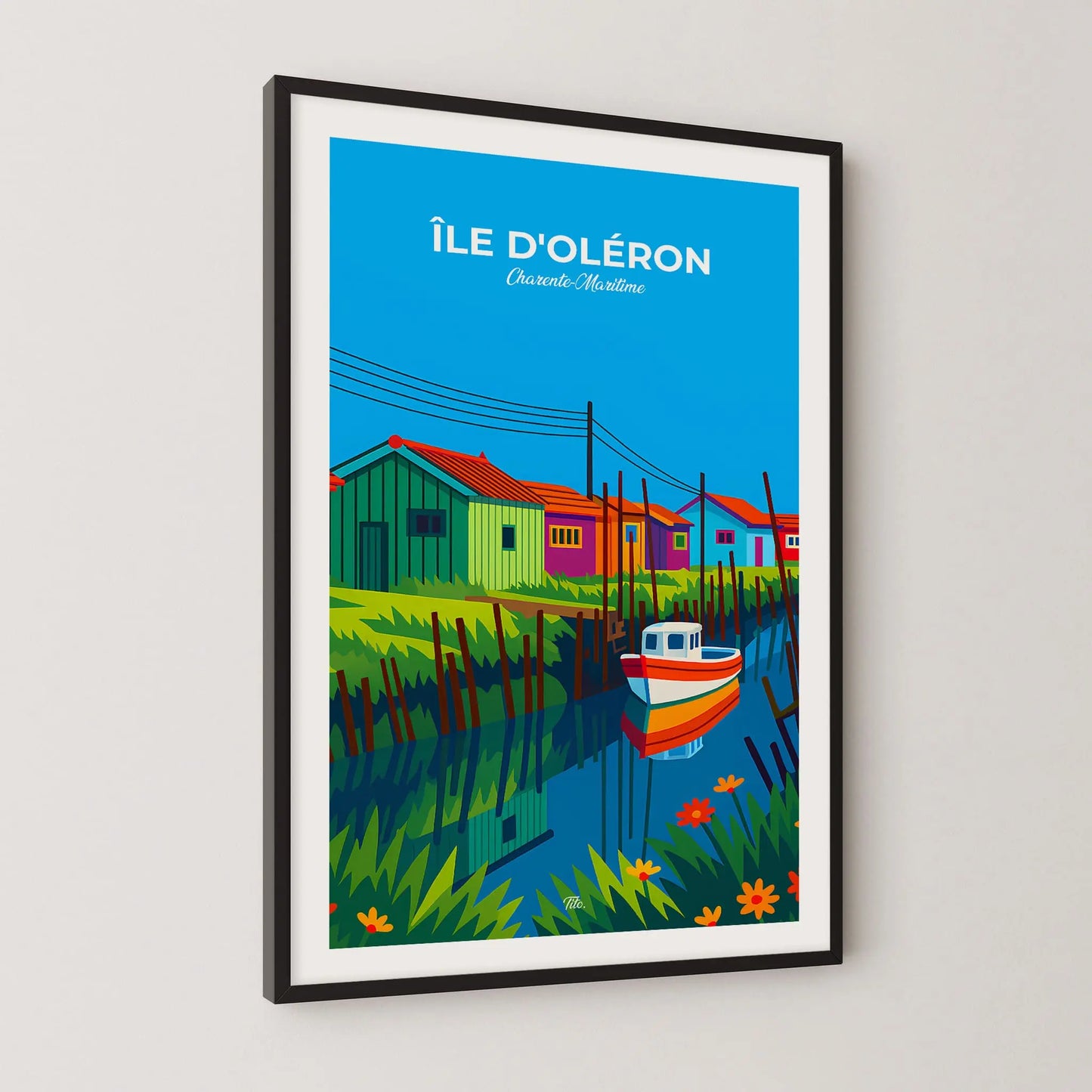 Affiche Île d'Oléron
